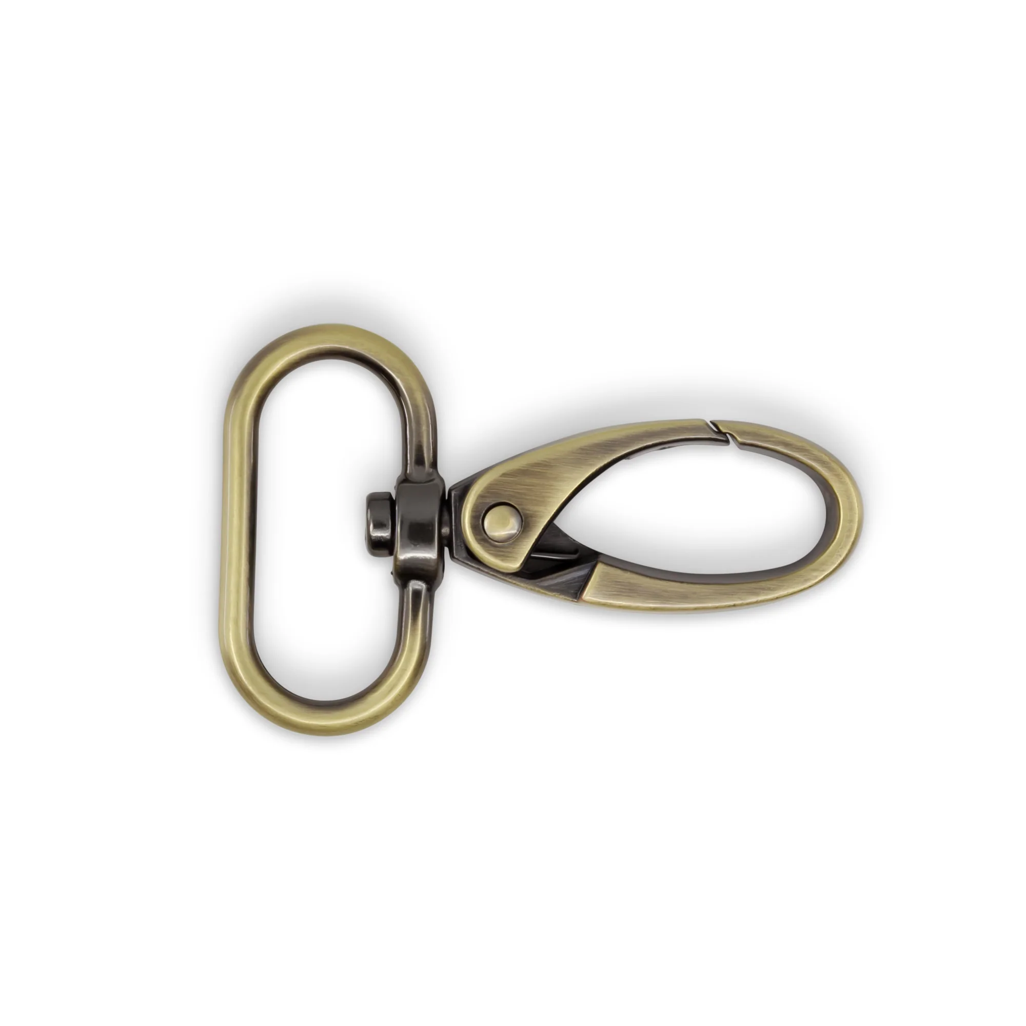 Fashion Swivel Hook, Antique Brass - Image 4