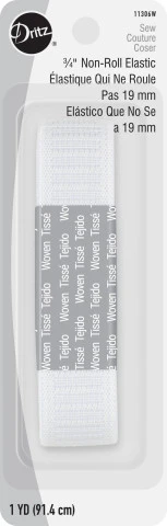 11306W 3/4" Non-Roll Elastic