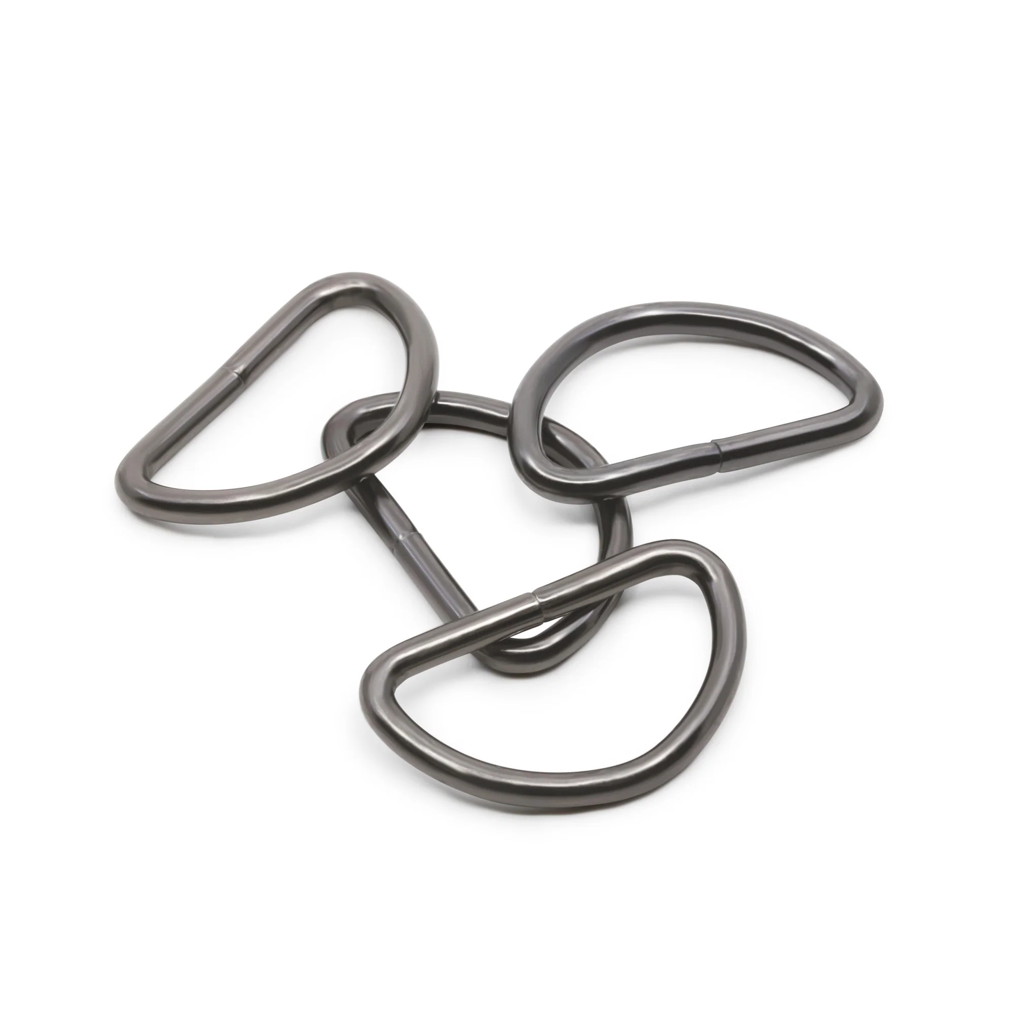 1" D-Rings, Black, 4 pc - Image 4