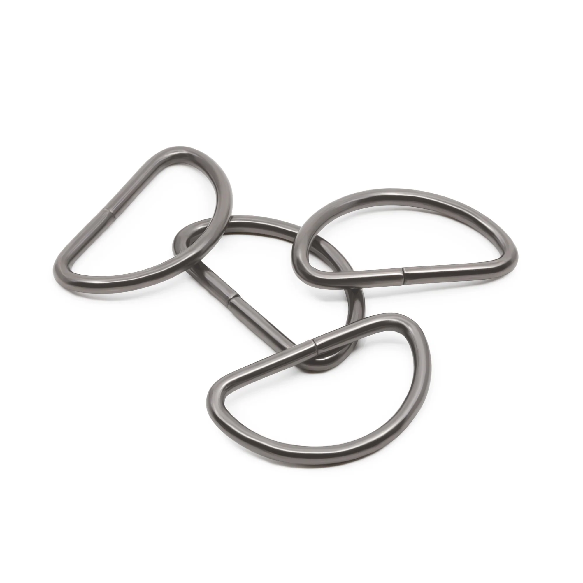 1-1/2" D-Rings, Black, 4 pc - Image 4