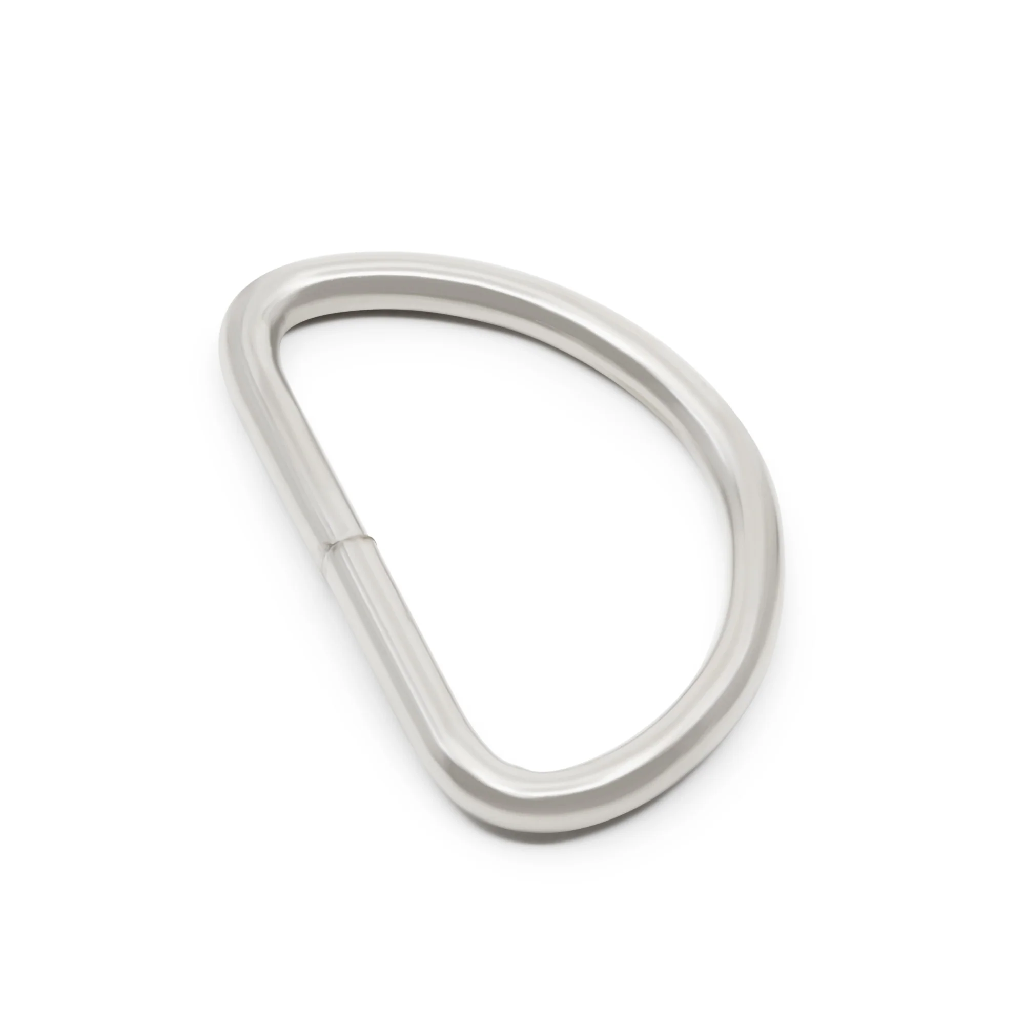 1-1/2" D-Rings, Nickel, 4 pc - Image 2
