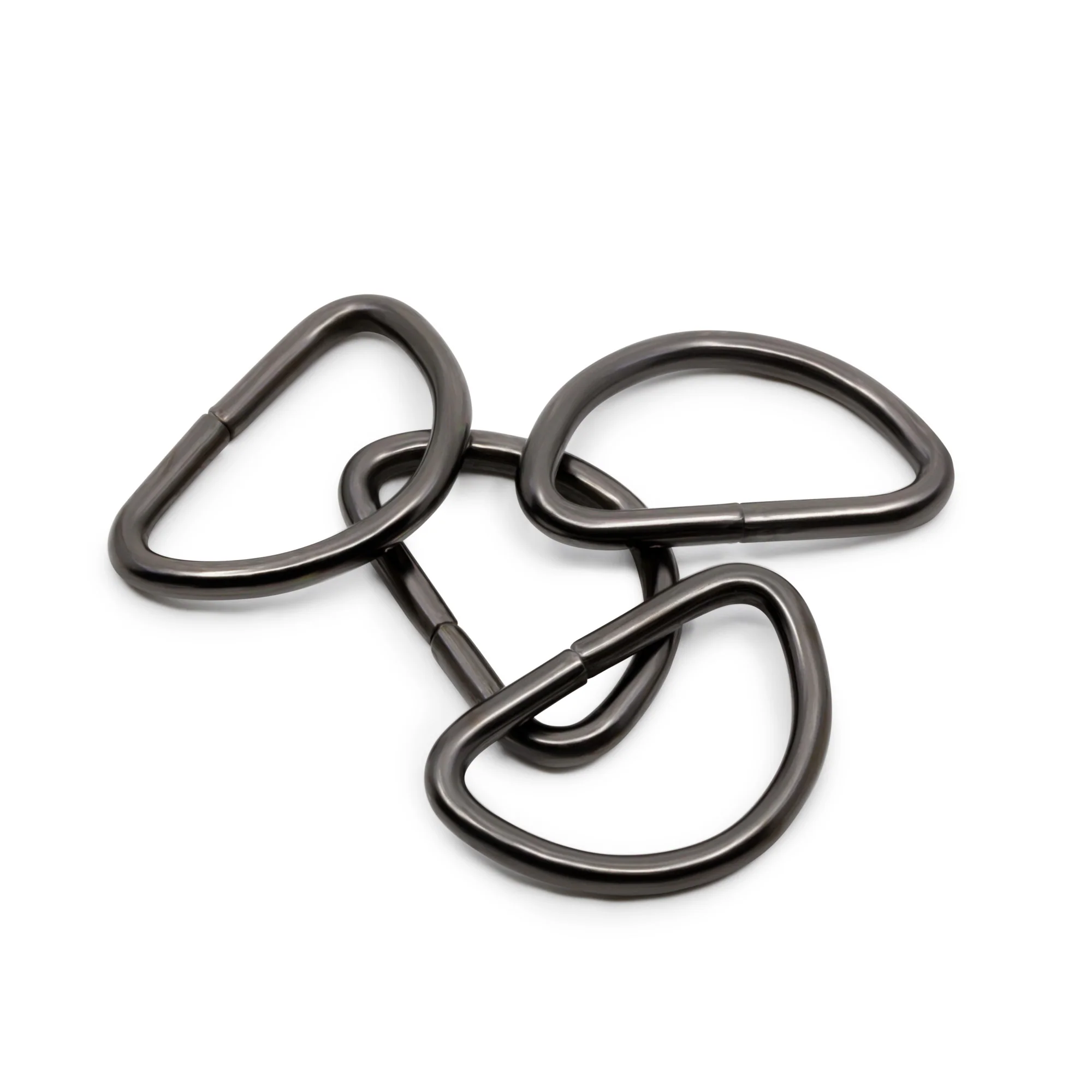 3/4" D-Rings, Black, 4 pc - Image 4