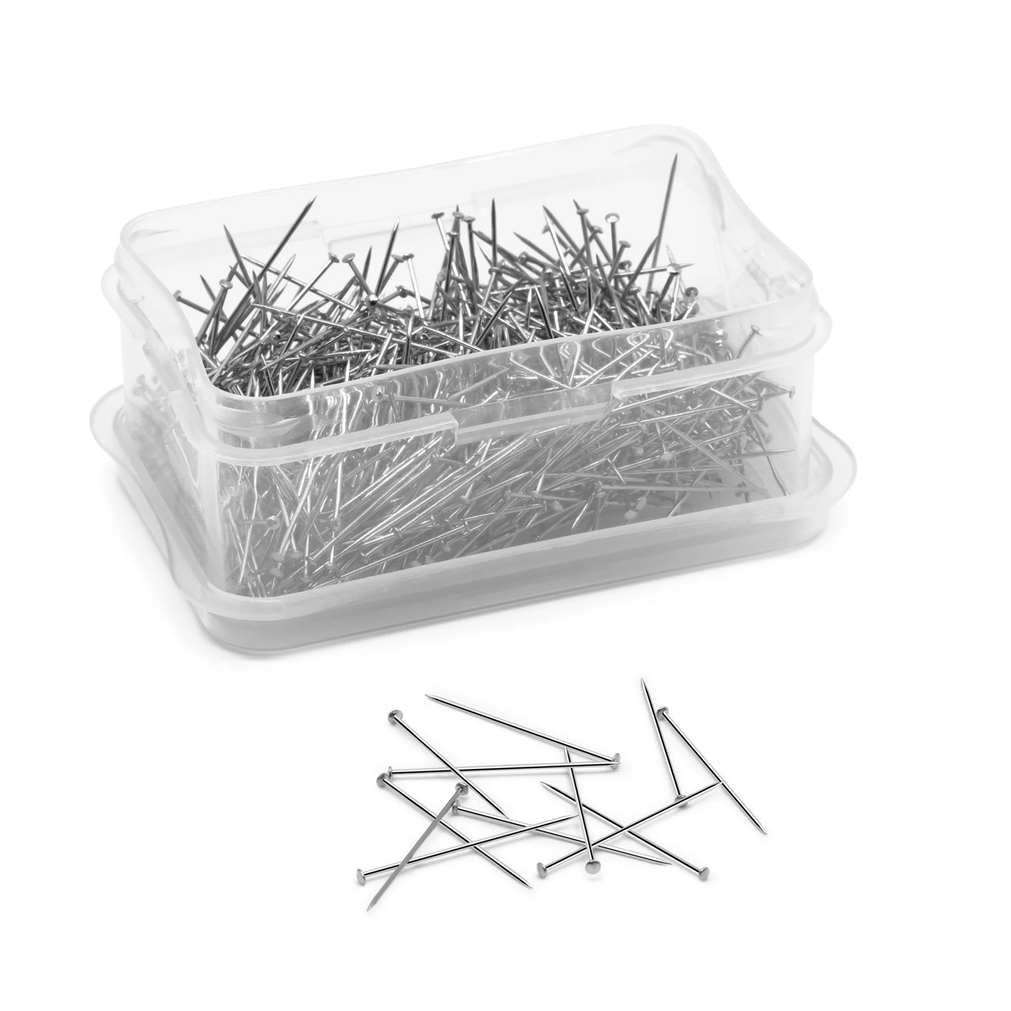 1-1/16" Dressmaker Pins, Nickel, 750 pc - Image 3