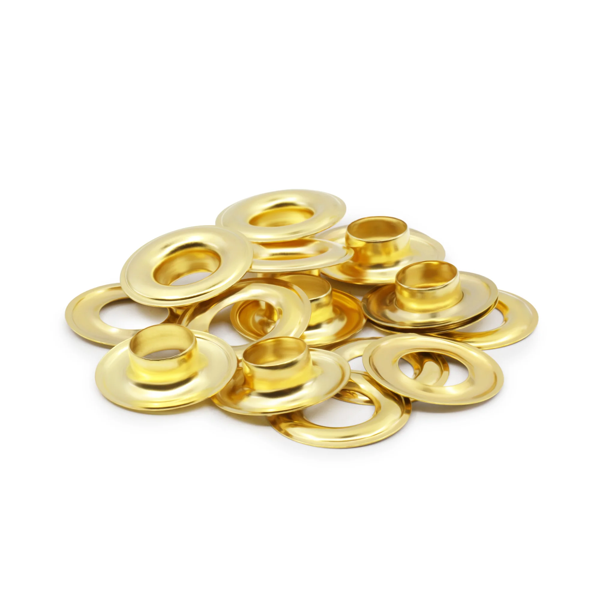 3/8" Grommets, 8 pc, Gold - Image 5