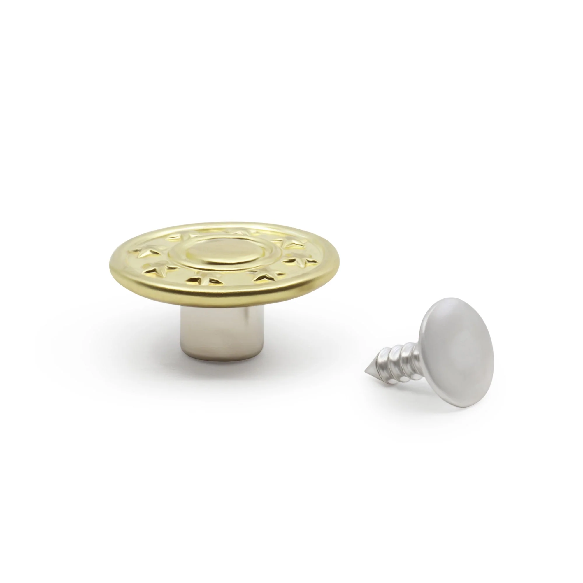 Jean Buttons, 6 pc, Gold - Image 4