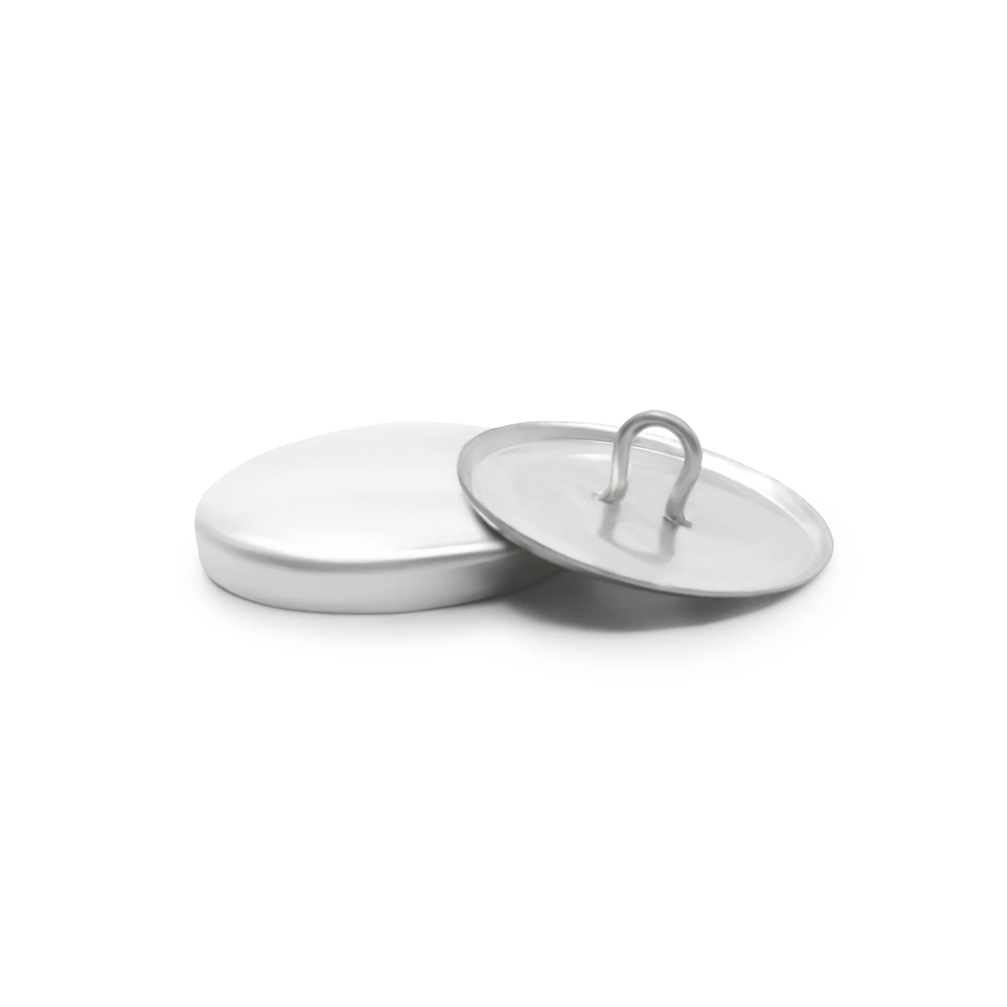 7/8" Cover Button Refill, 4 Sets, Nickel - Image 2