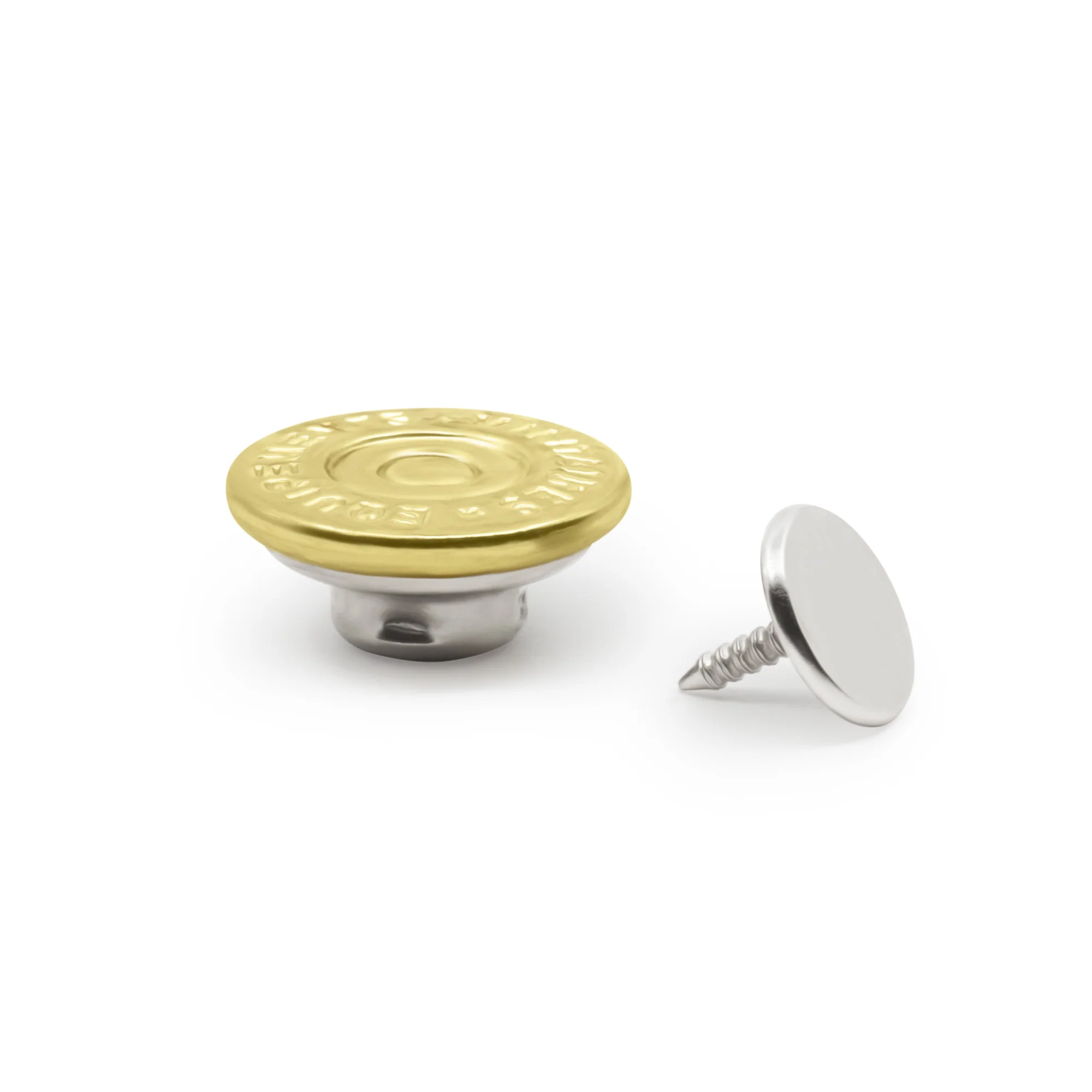 5/8" Dungaree Buttons, 4 pc, Gold - Image 4