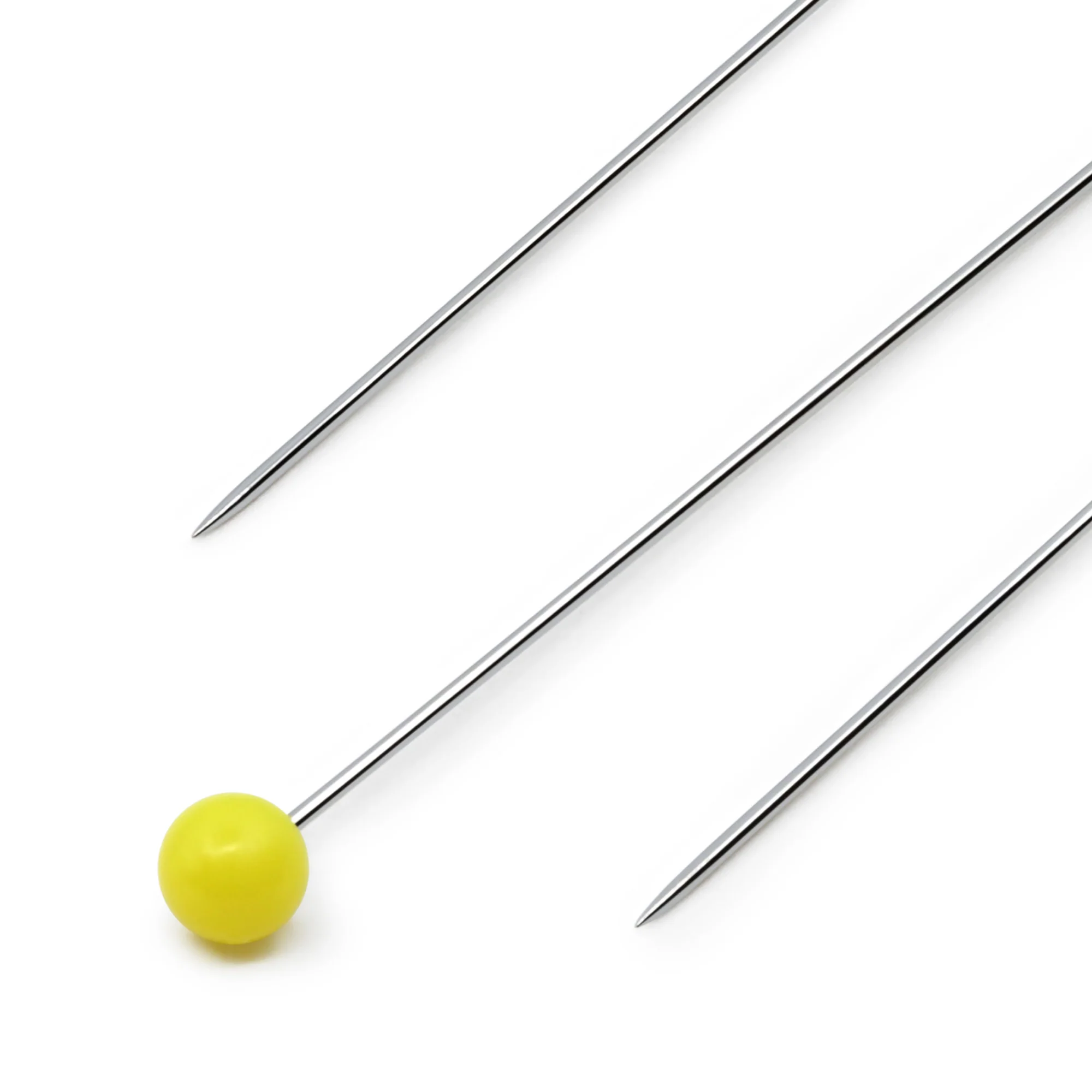 1-3/4" Quilting Pins, Yellow, 175 pc - Image 2