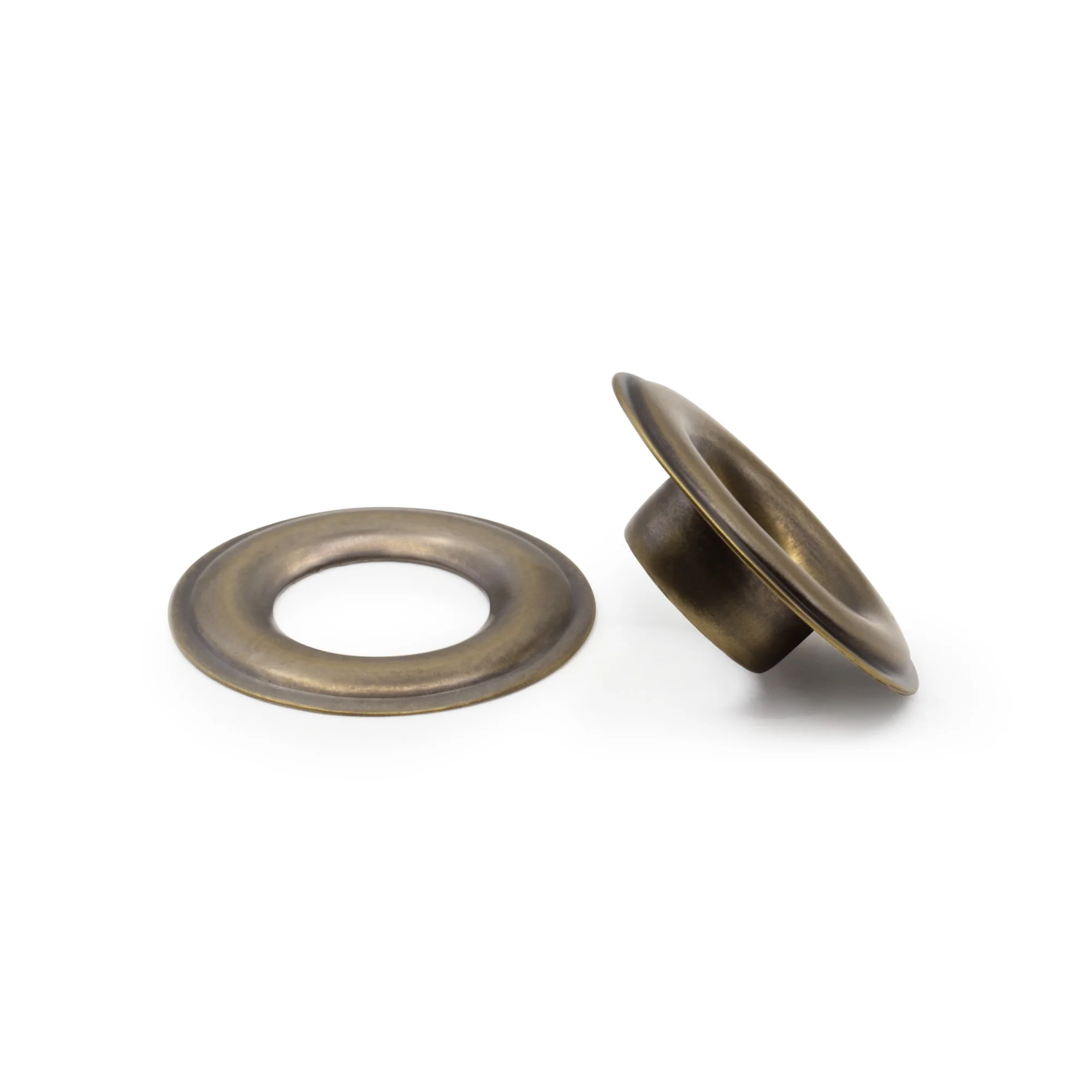 3/8" Grommets, 8 pc, Antique Brass - Image 2