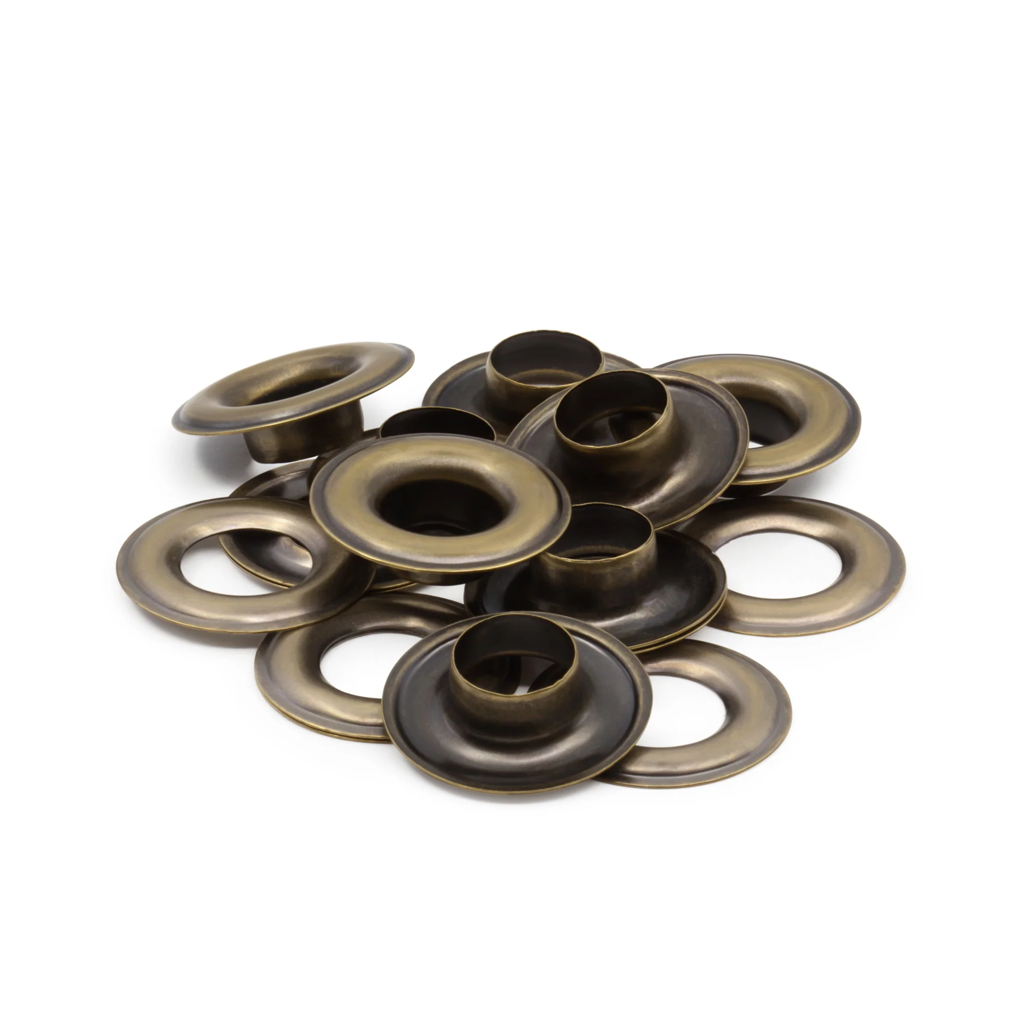 3/8" Grommets, 8 pc, Antique Brass - Image 5