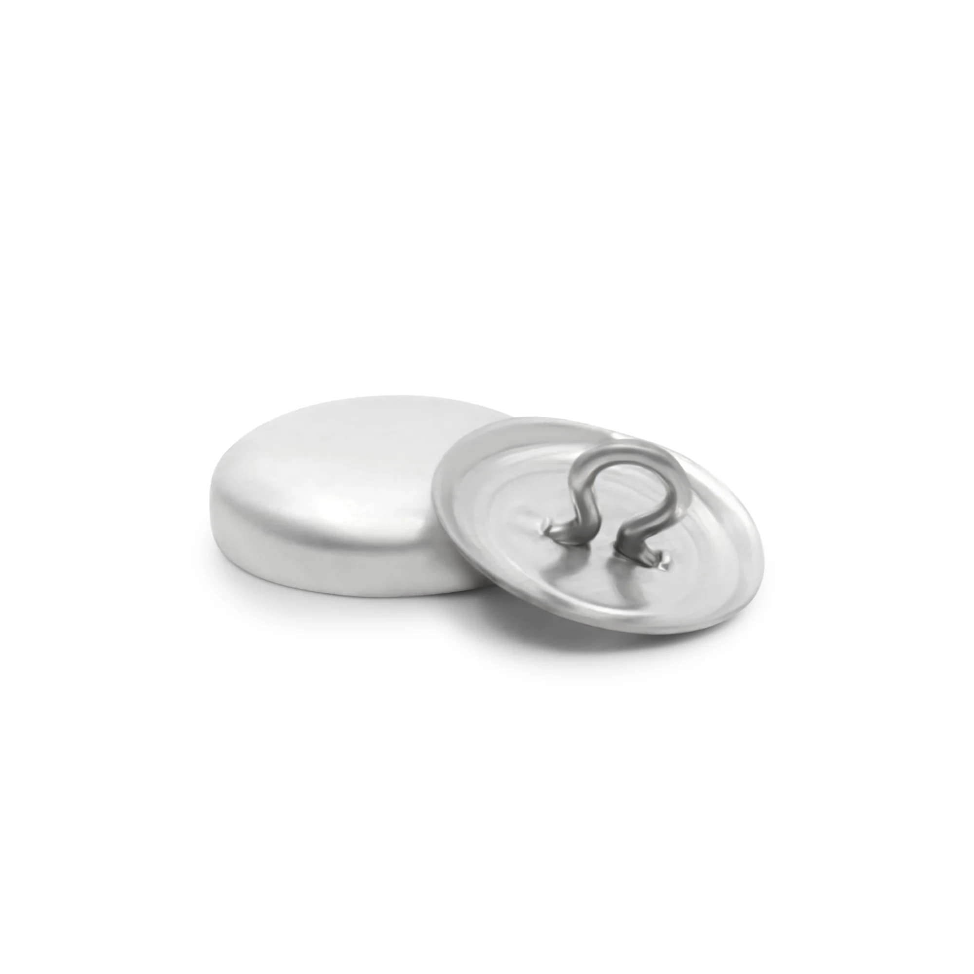 5/8" Cover Button Kit, Nickel - Image 2