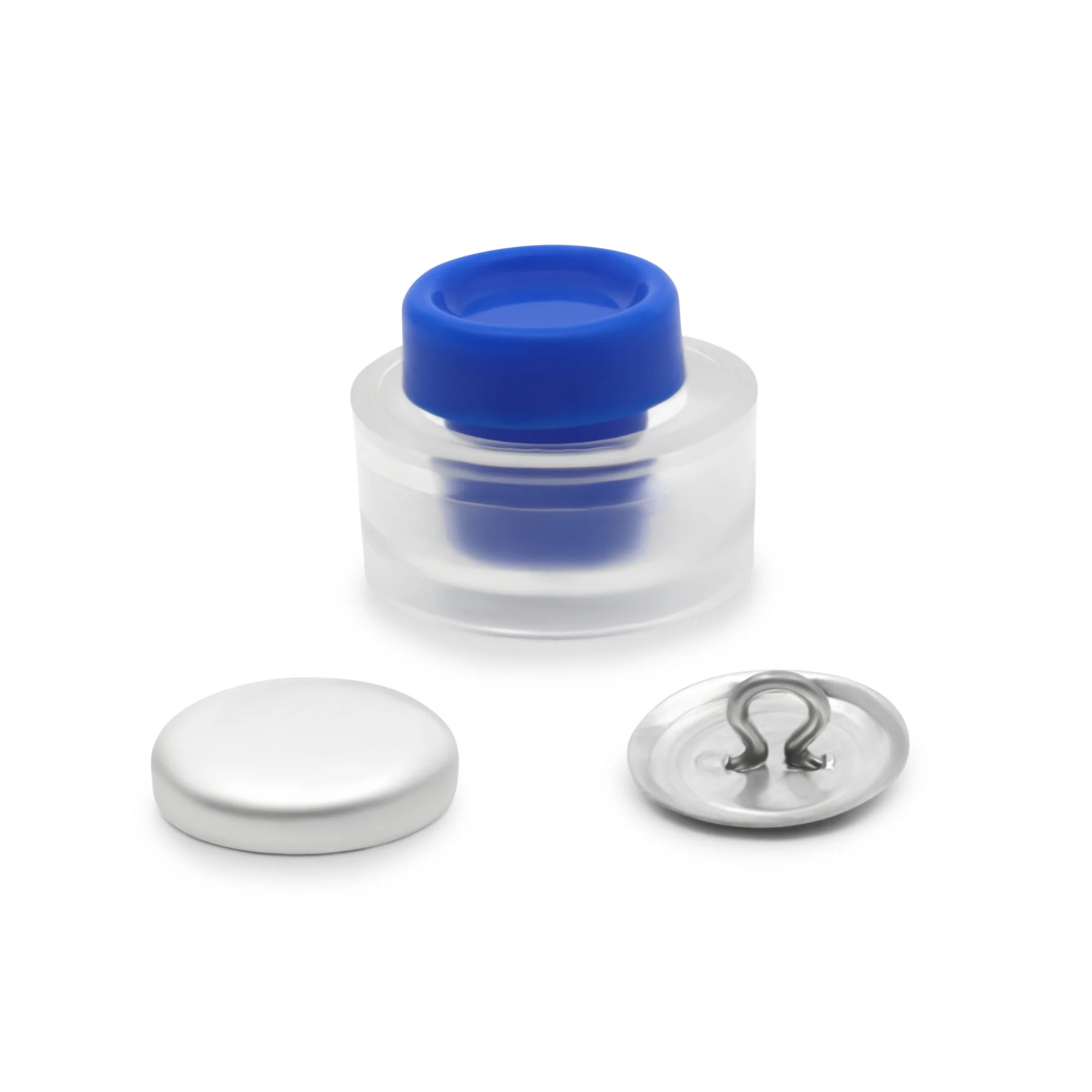 5/8" Cover Button Kit, Nickel - Image 3