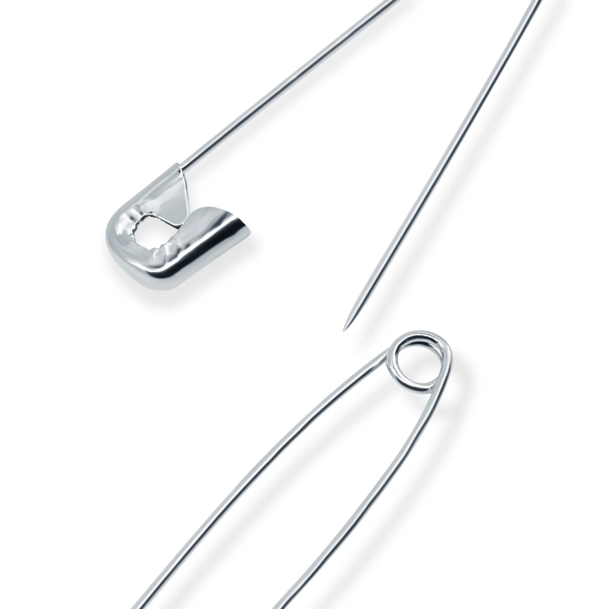 2" Quilters Safety Pins, Nickel, 40 pc - Image 3