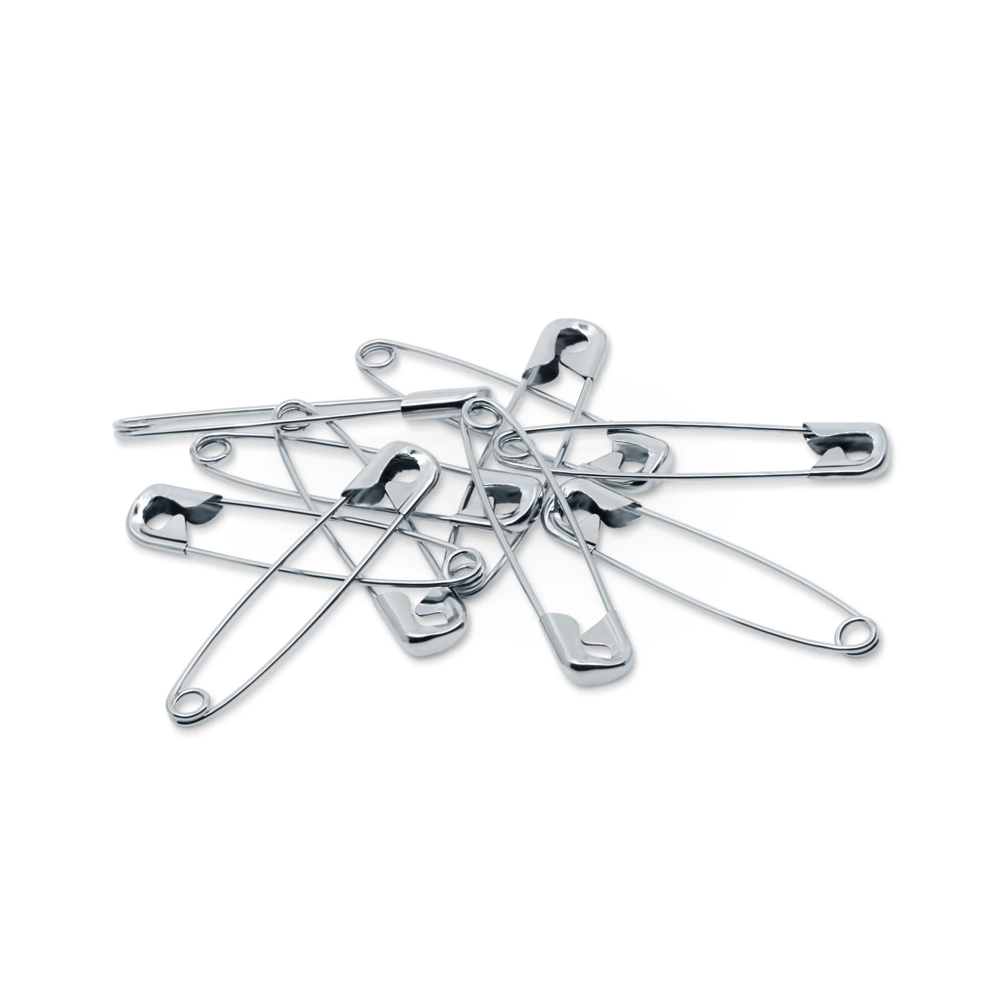2" Safety Pins, Nickel, 150 pc - Image 4