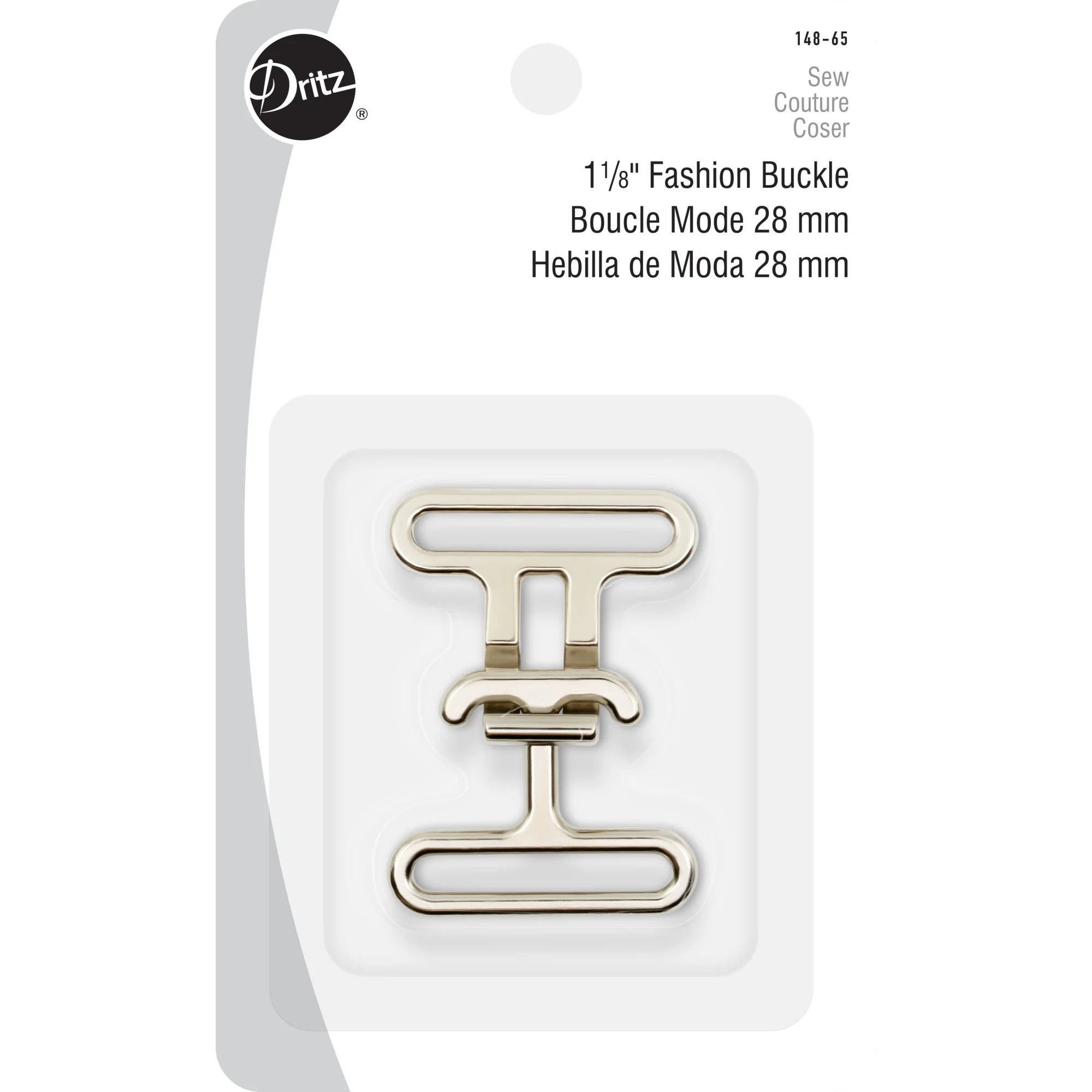 Fashion Buckle, Nickel