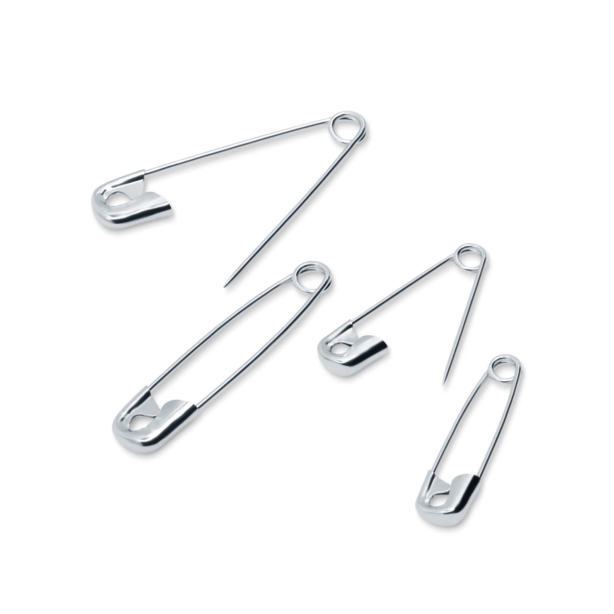 Safety Pins, Assorted Sizes, Nickel, 25 pc - Image 3