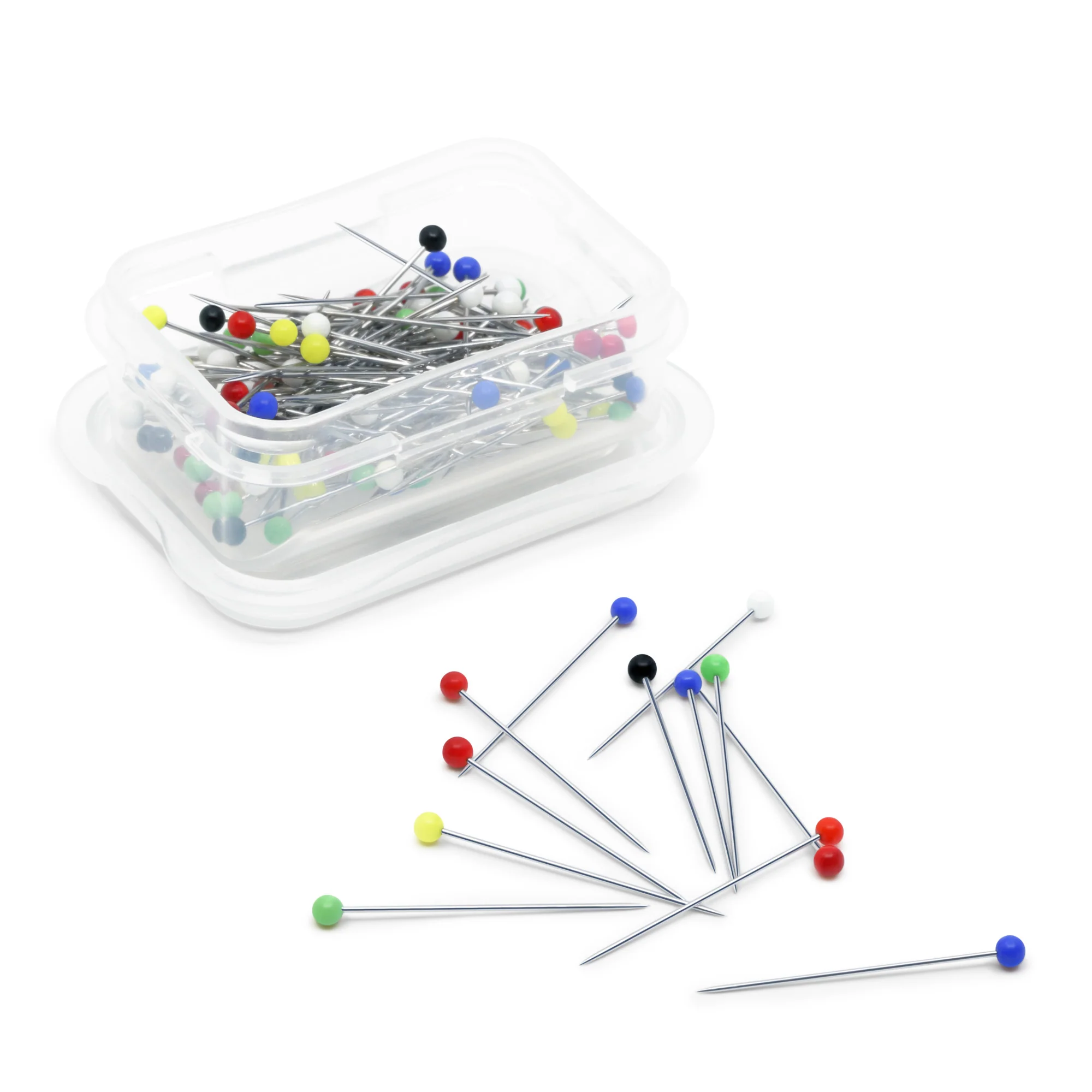 1-1/4" Glass Head Pins, Assorted, 100 pc - Image 3