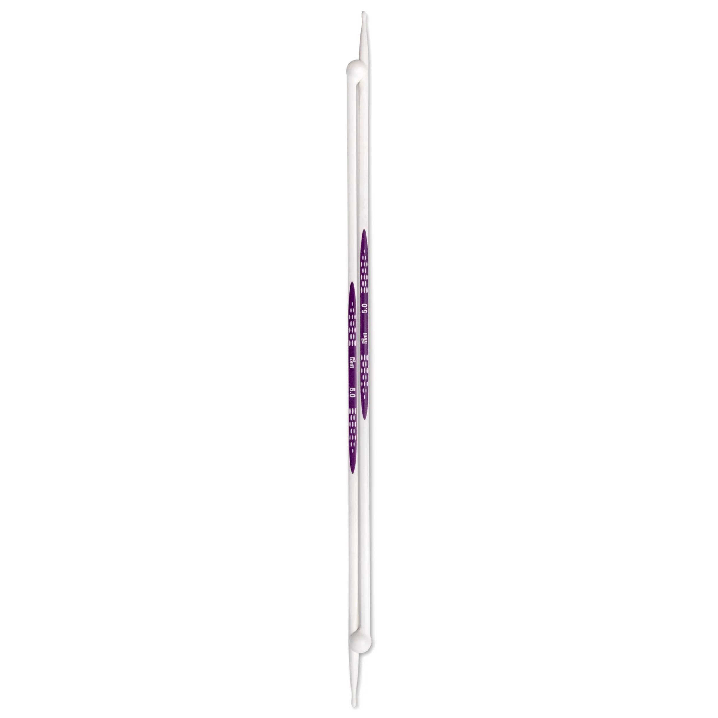12" Ergonomic Single Point Knitting Needles, US 8 (5mm) - Image 2