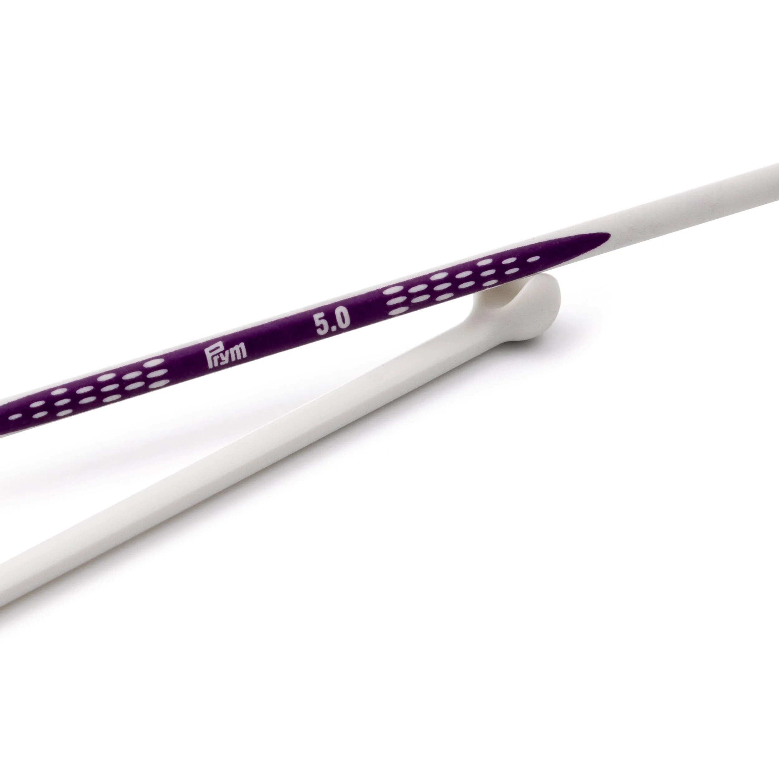 12" Ergonomic Single Point Knitting Needles, US 8 (5mm) - Image 3