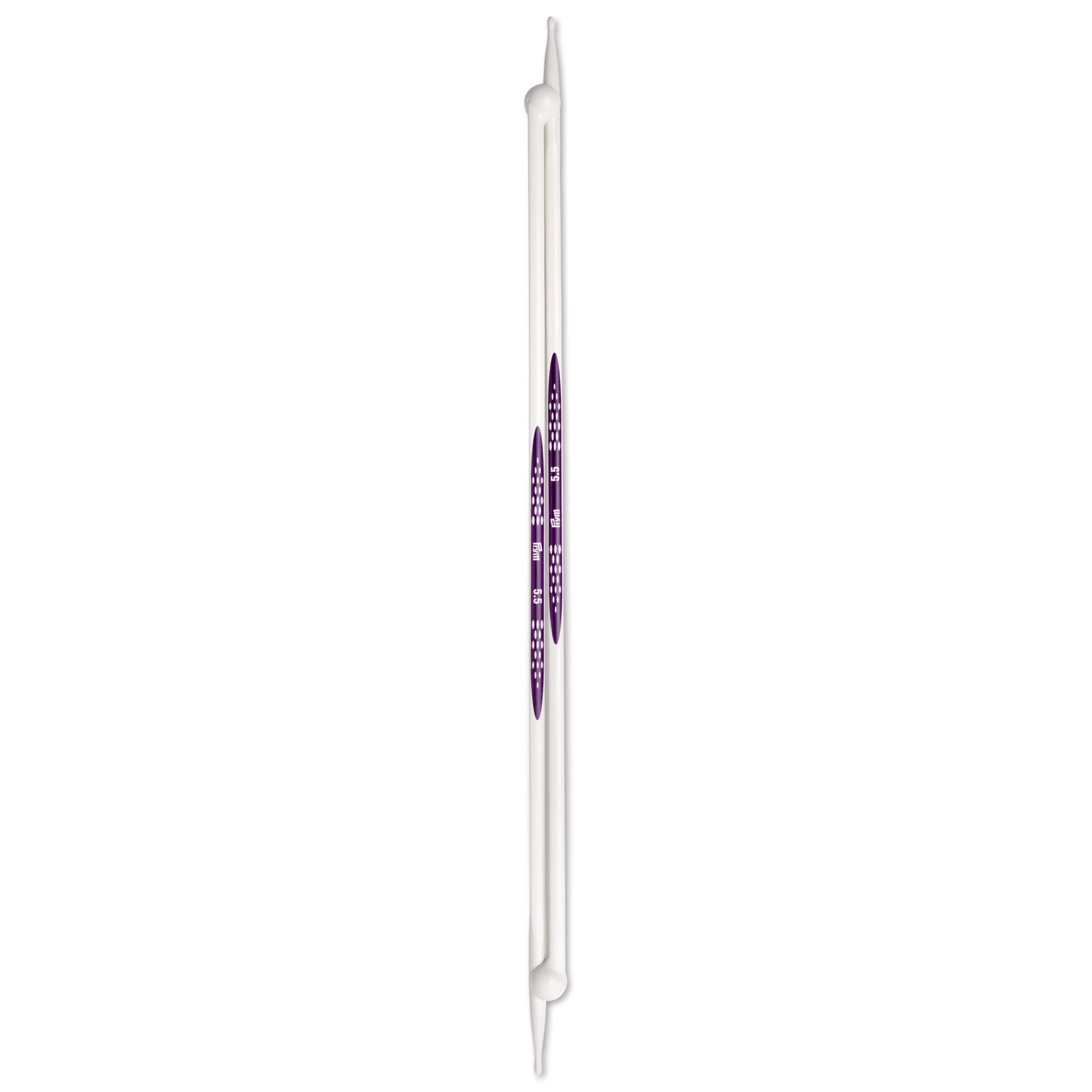 12" Ergonomic Single Point Knitting Needles, US 9 (5.5mm) - Image 2