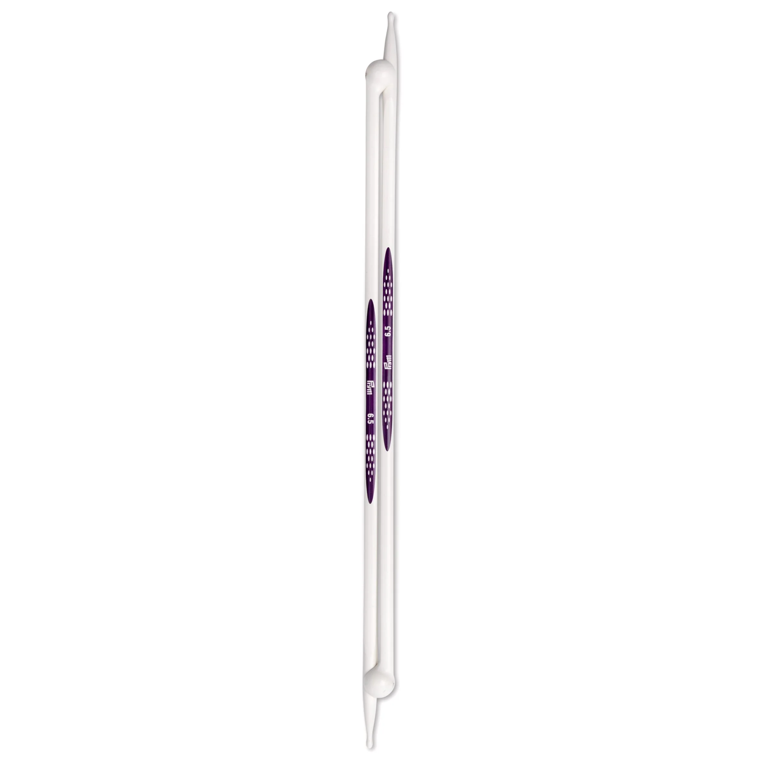 12" Ergonomic Single Point Knitting Needles, US 10.5 (6.5mm) - Image 2