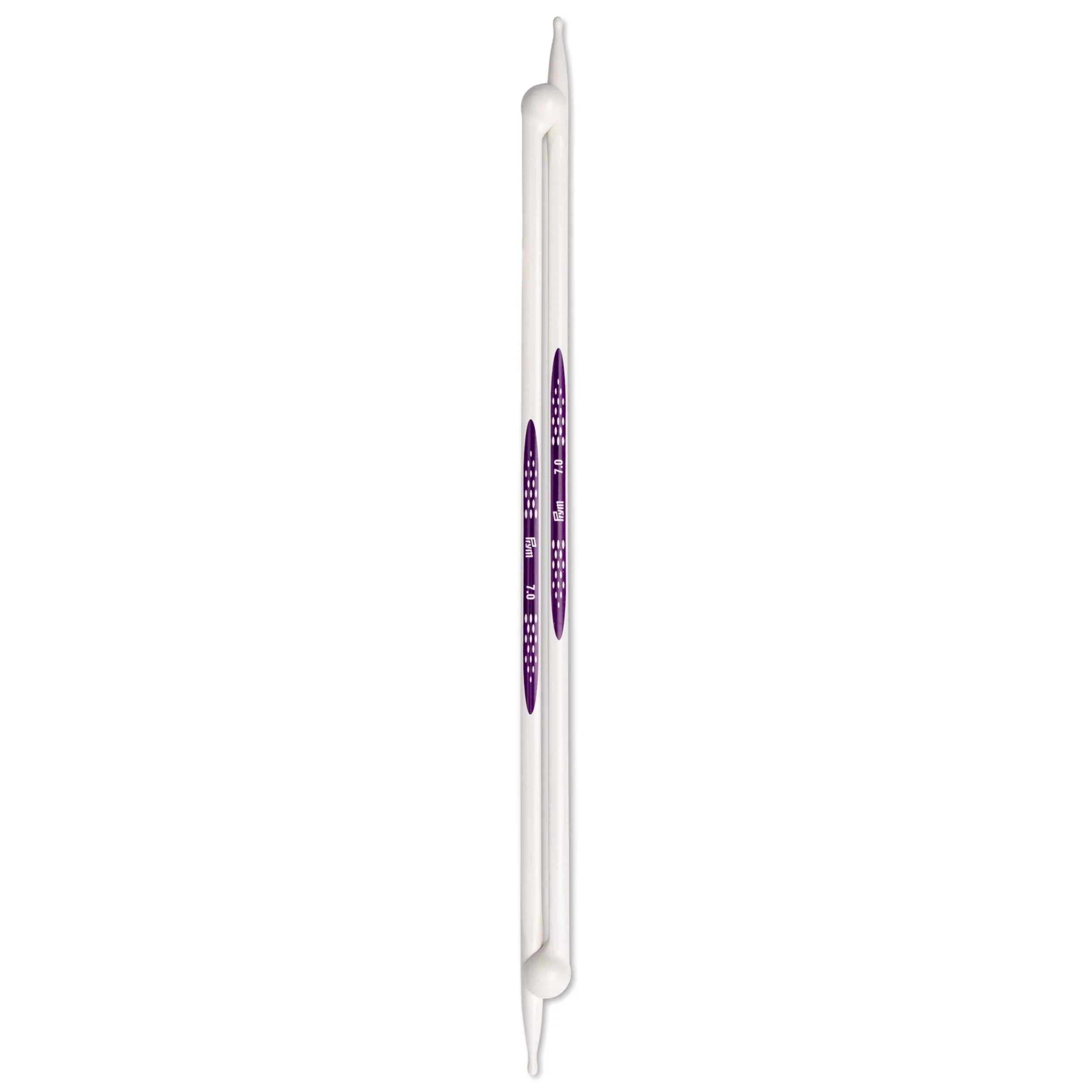 12" Ergonomic Single Point Knitting Needles, US 10.75 (7mm) - Image 2