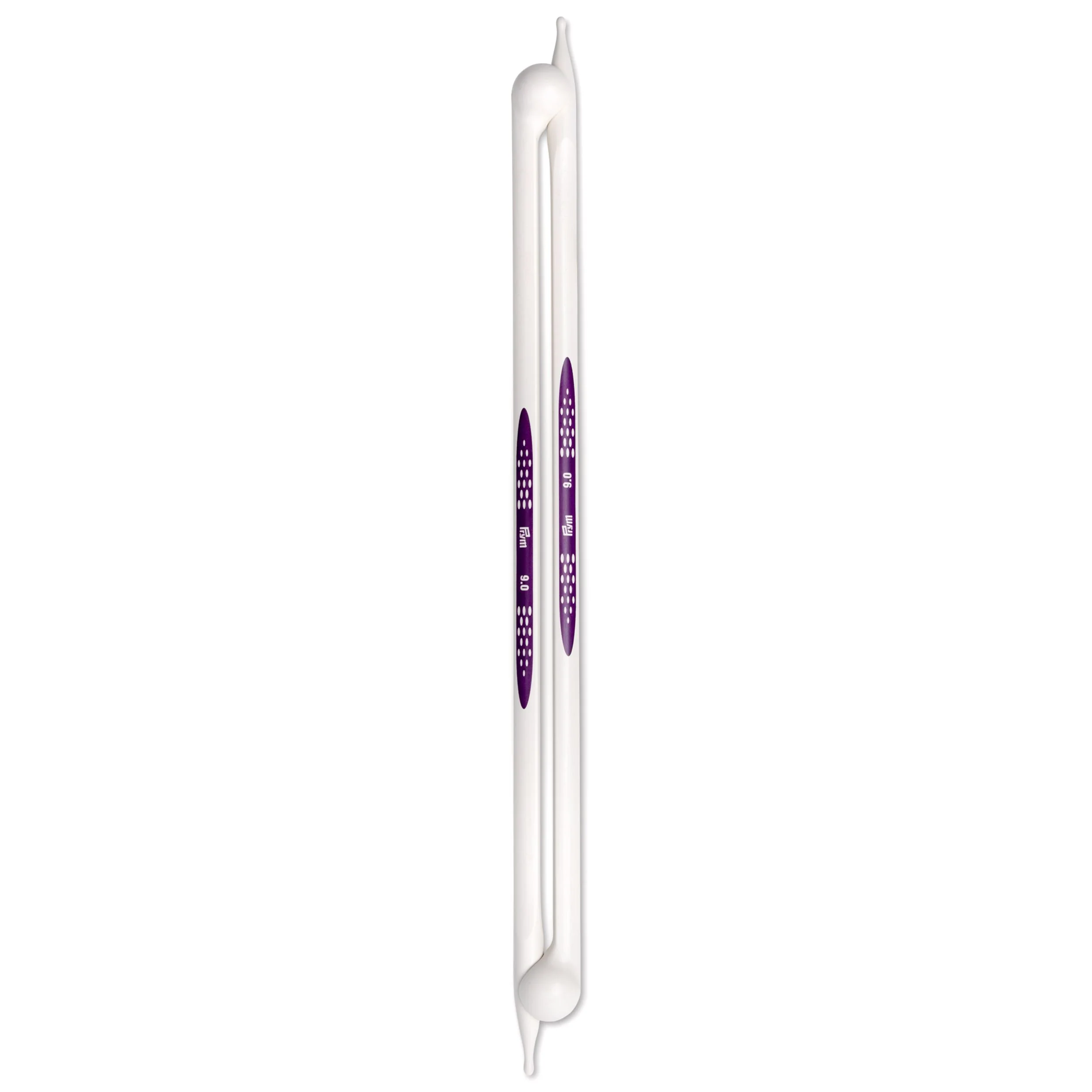 12" Ergonomic Single Point Knitting Needles, US 13 (9mm) - Image 2