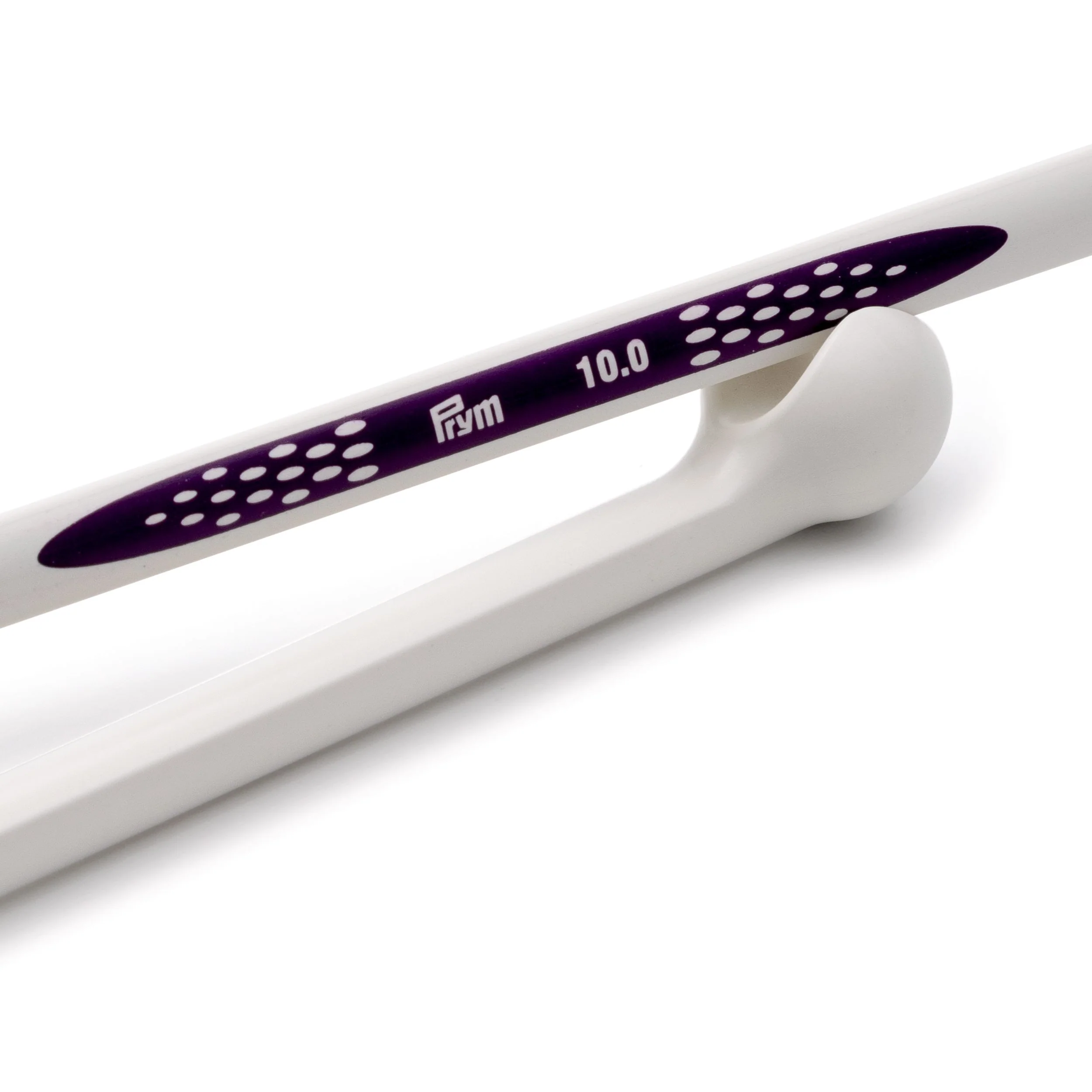 12" Ergonomic Single Point Knitting Needles, US 15 (10mm) - Image 3