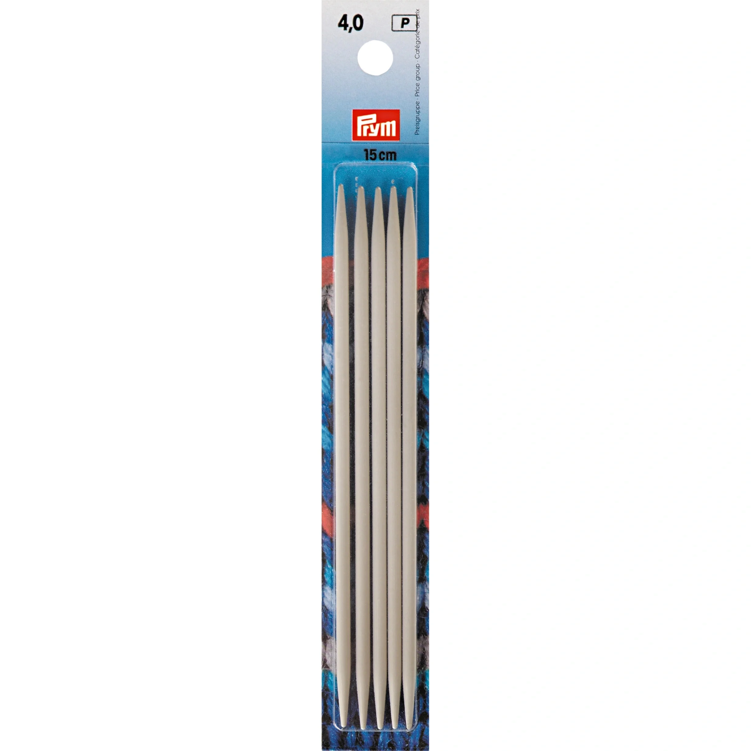 Double-Pt And Glove Knitting Pins Alu 15