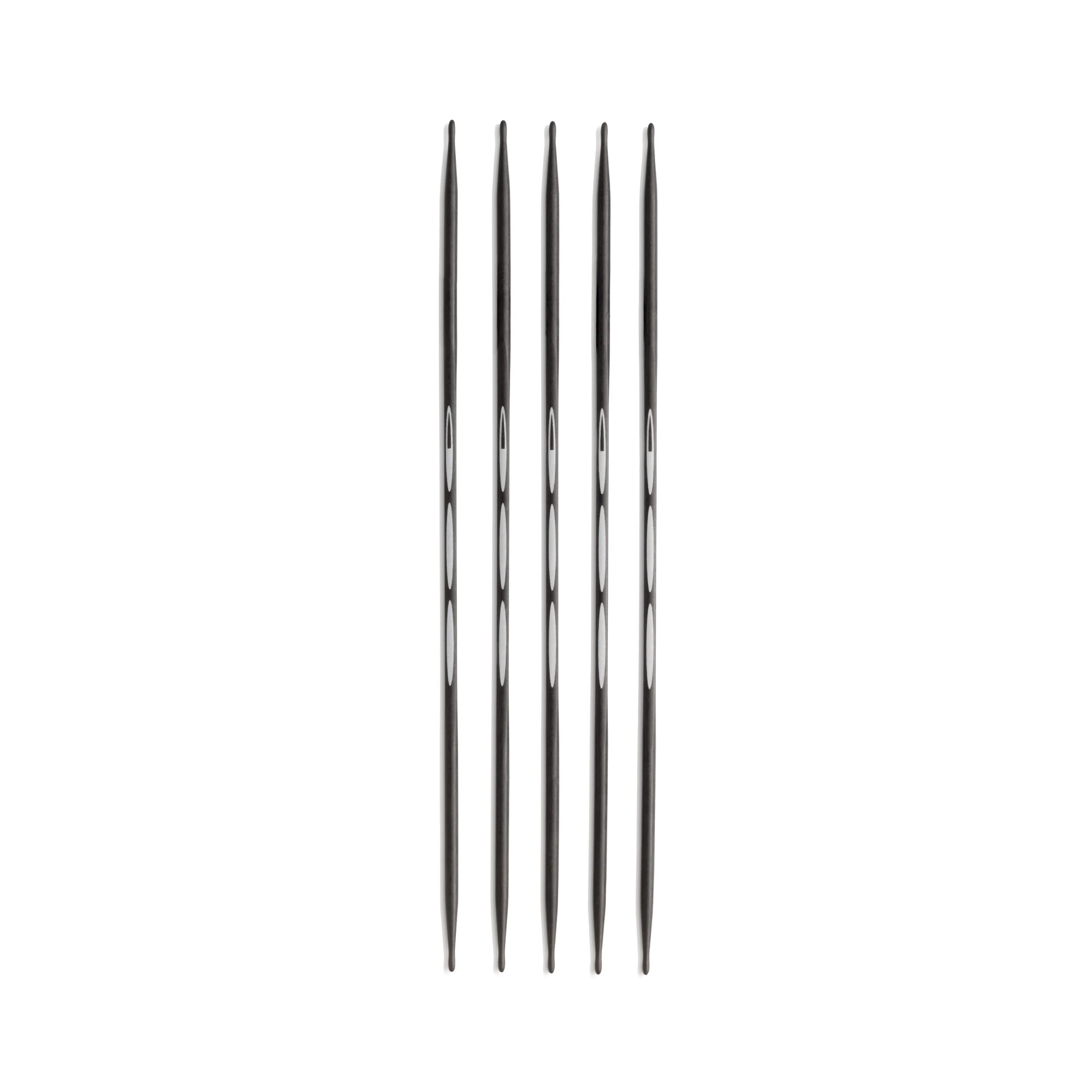 6" Ergonomic Double Point Knitting Needles, Carbon, US 1.5 (2.5mm) - Image 2