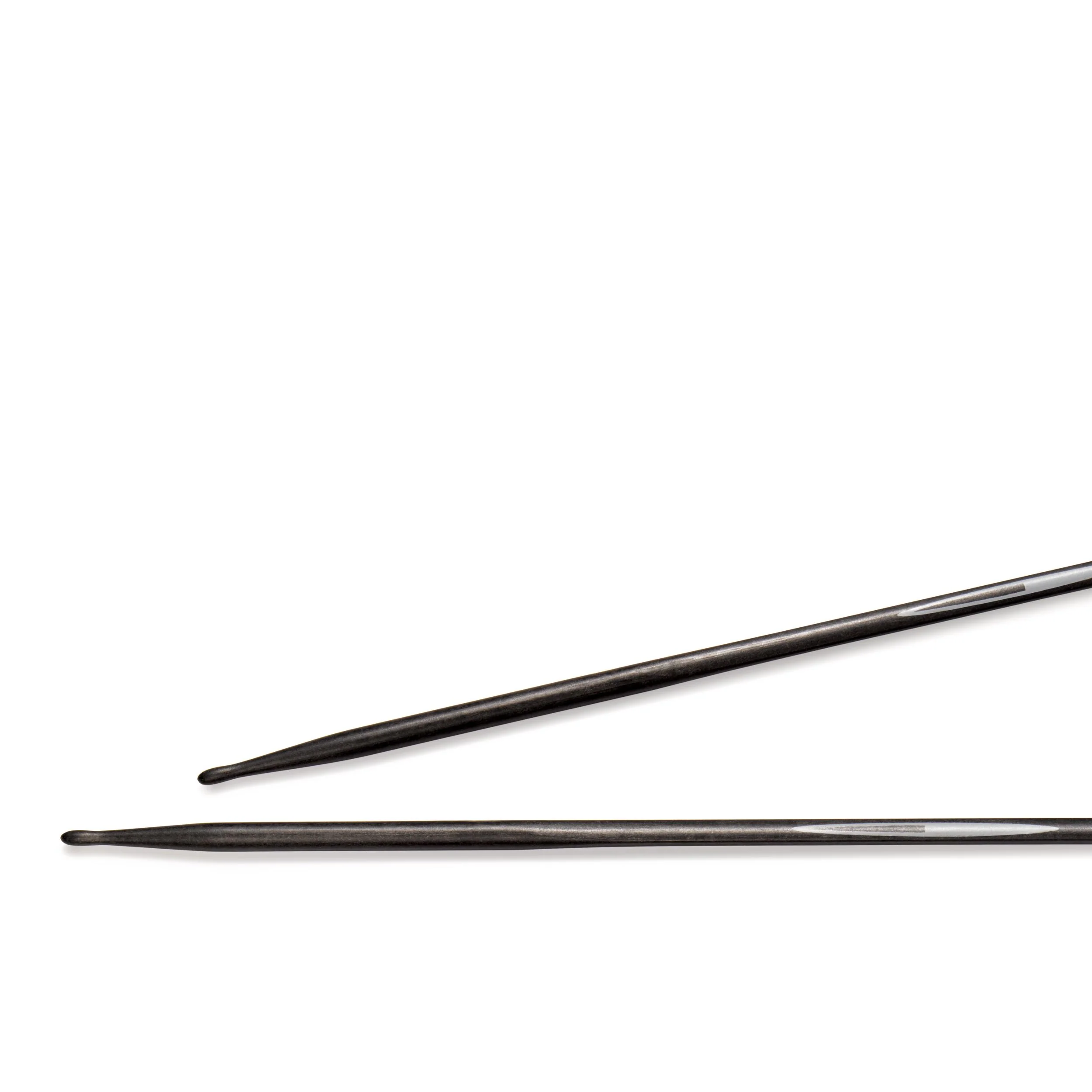8" Ergonomic Double Point Knitting Needles, Carbon, US 1.5 (2.5mm) - Image 3