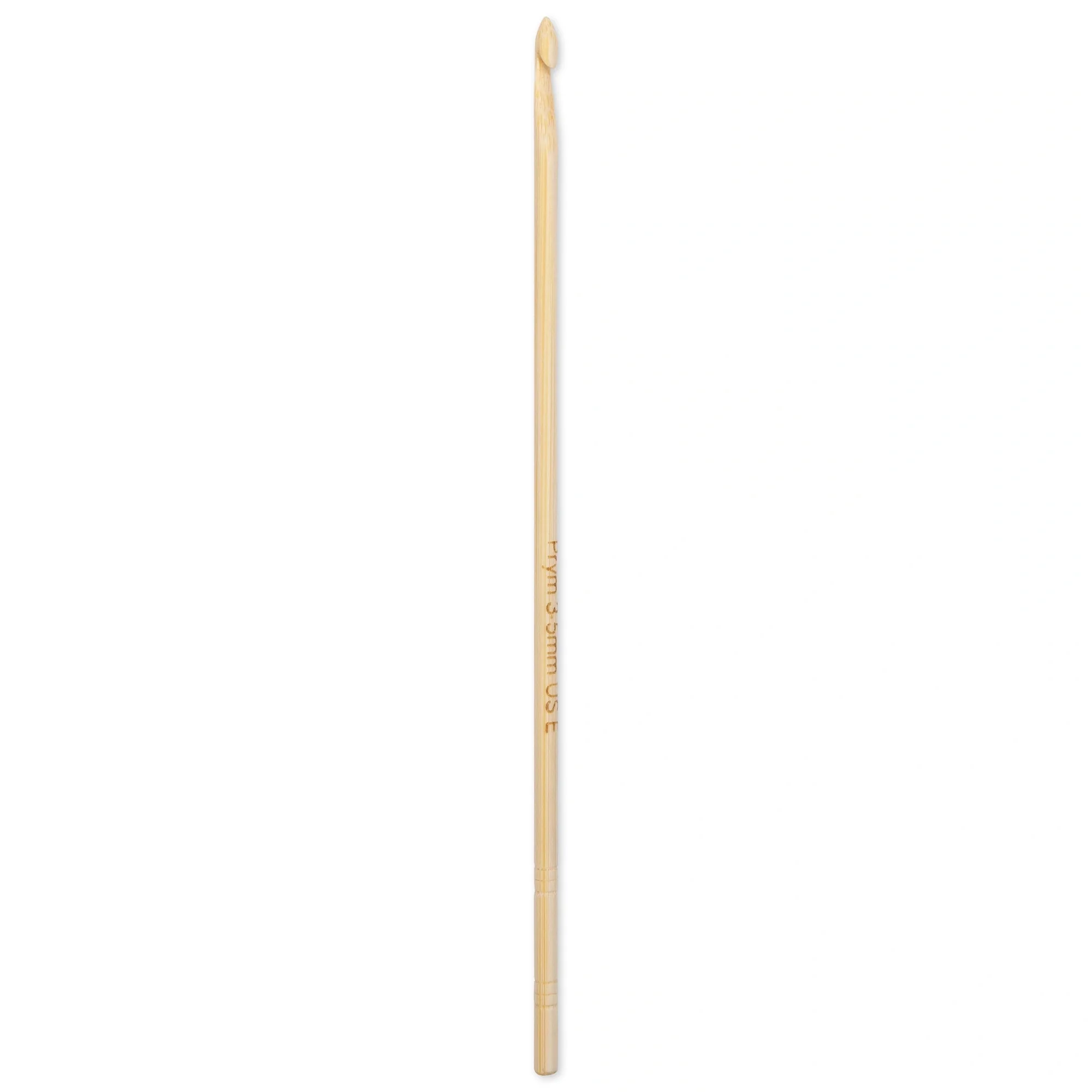 6" Crochet Hook, Bamboo, US E (3.5mm) - Image 2