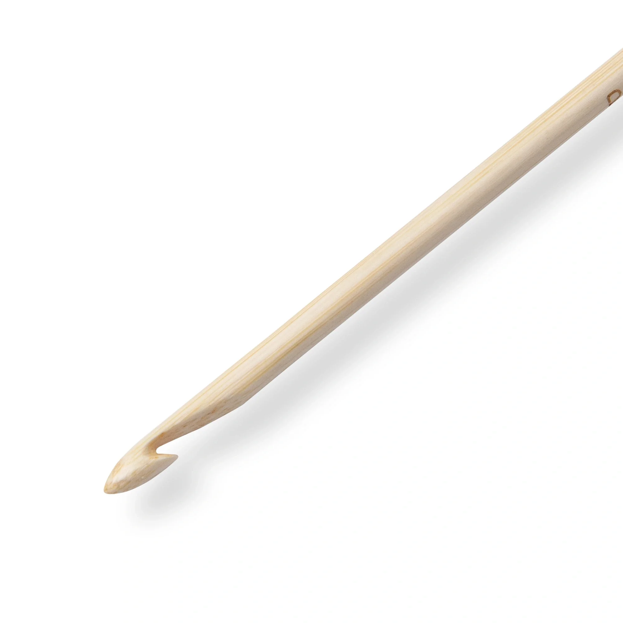 6" Crochet Hook, Bamboo, US G (4mm) - Image 3