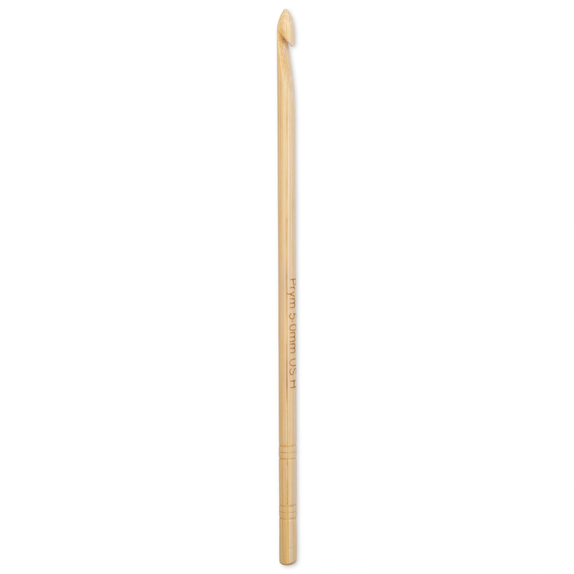 6" Crochet Hook, Bamboo, US H (5mm) - Image 2
