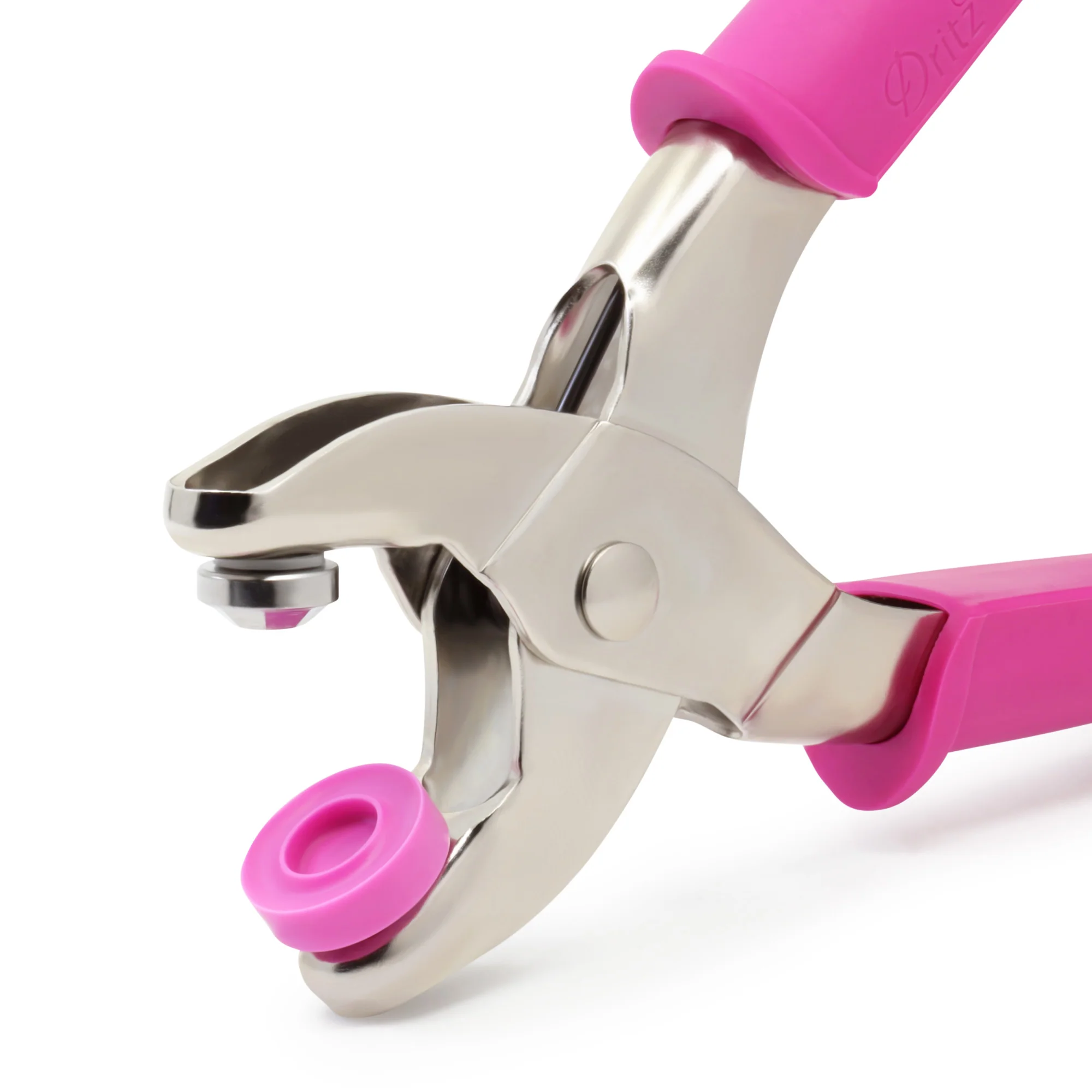 Grommet Pliers for 3/8" Grommets, Pink - Image 3