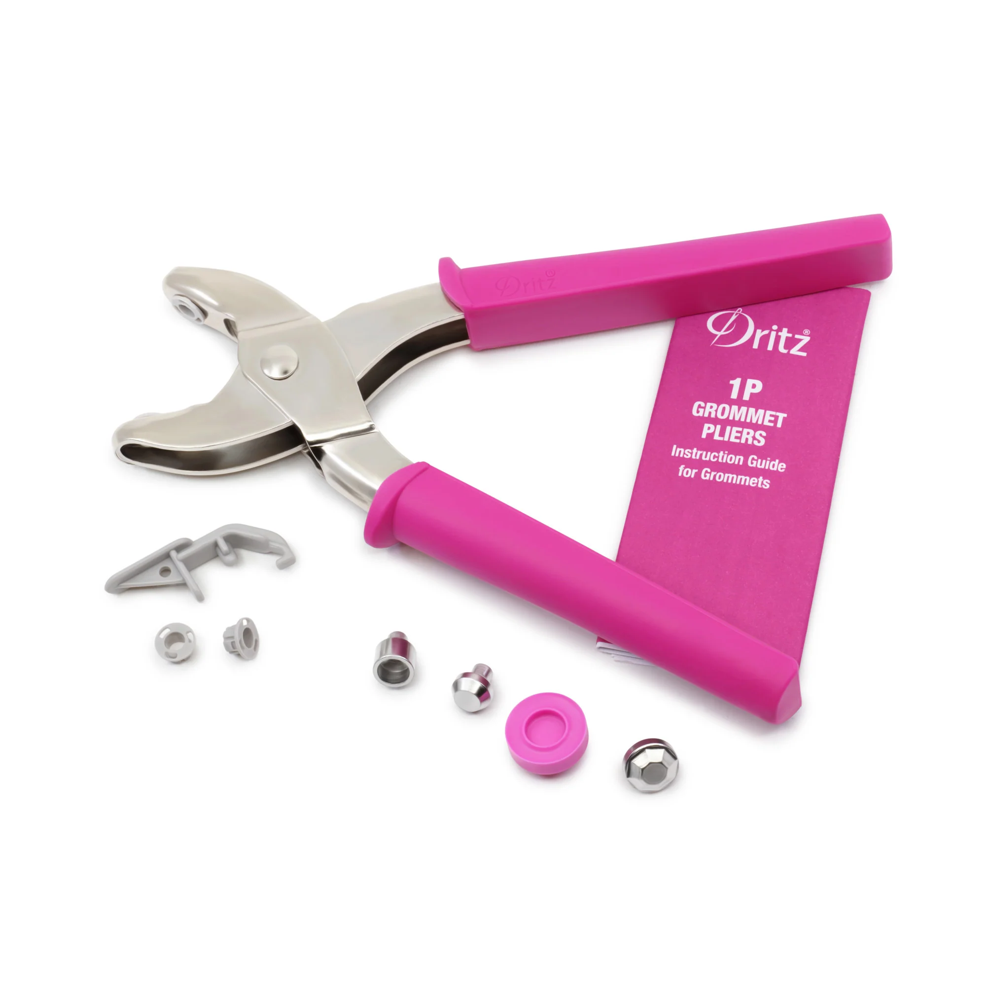 Grommet Pliers for 3/8" Grommets, Pink - Image 4