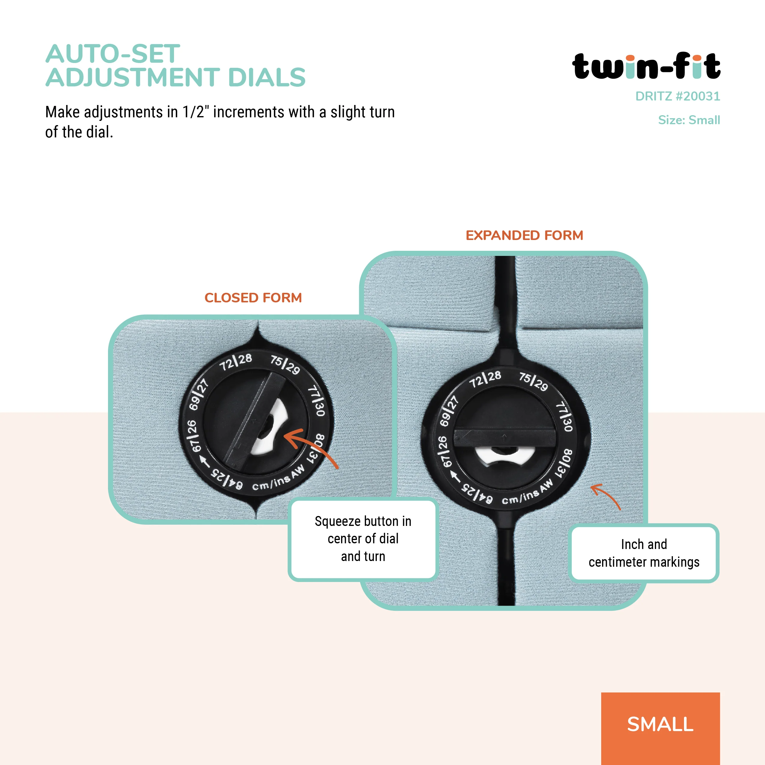 Twin-Fit Adjustable Dress Form, Small - Image 6