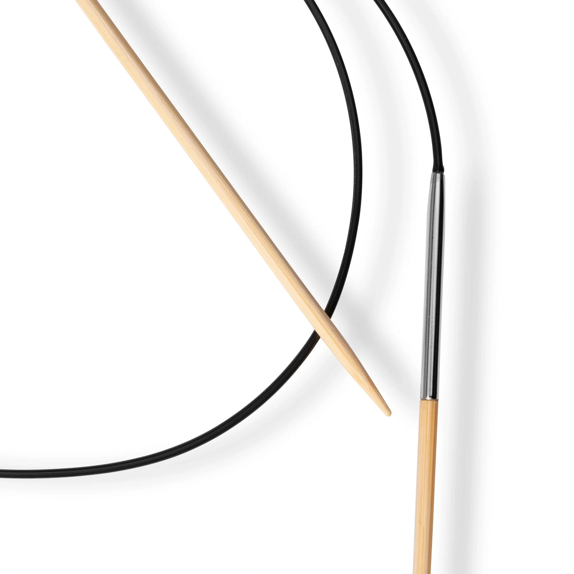 32" Circular Knitting Needles, Bamboo, US 1.5 (2.5mm) - Image 3