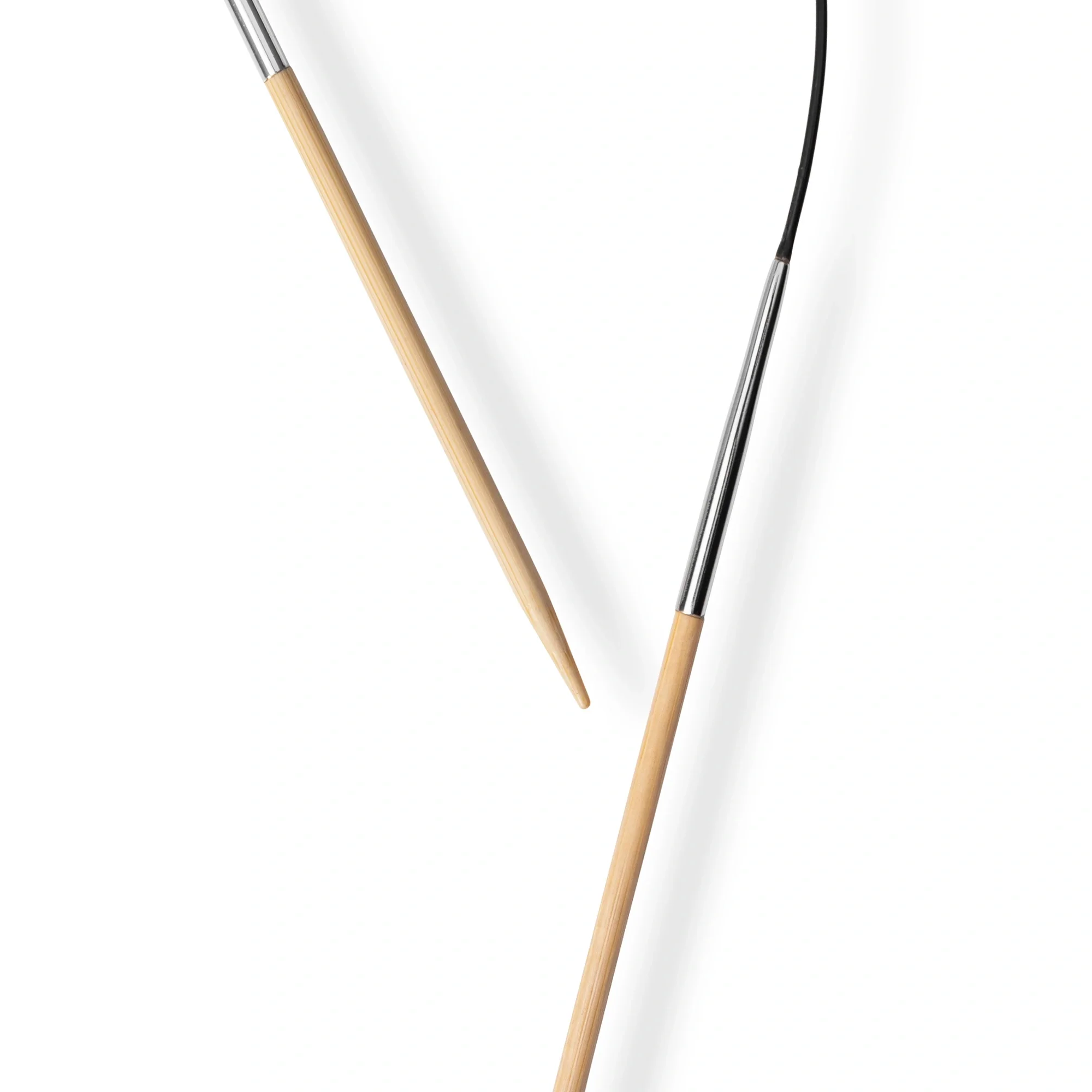 16" Circular Knitting Needles, Bamboo, US 1.5 (2.5mm) - Image 3
