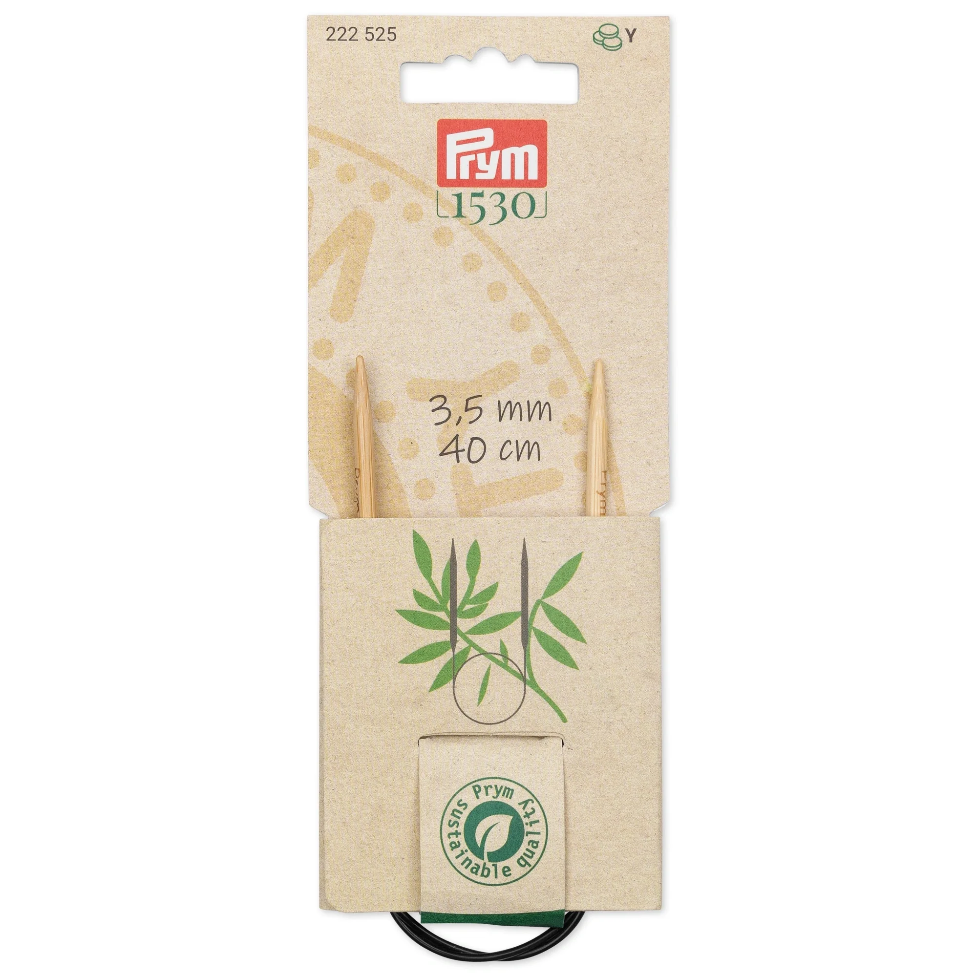16" Circular Knitting Needles, Bamboo, US 4 (3.5mm)