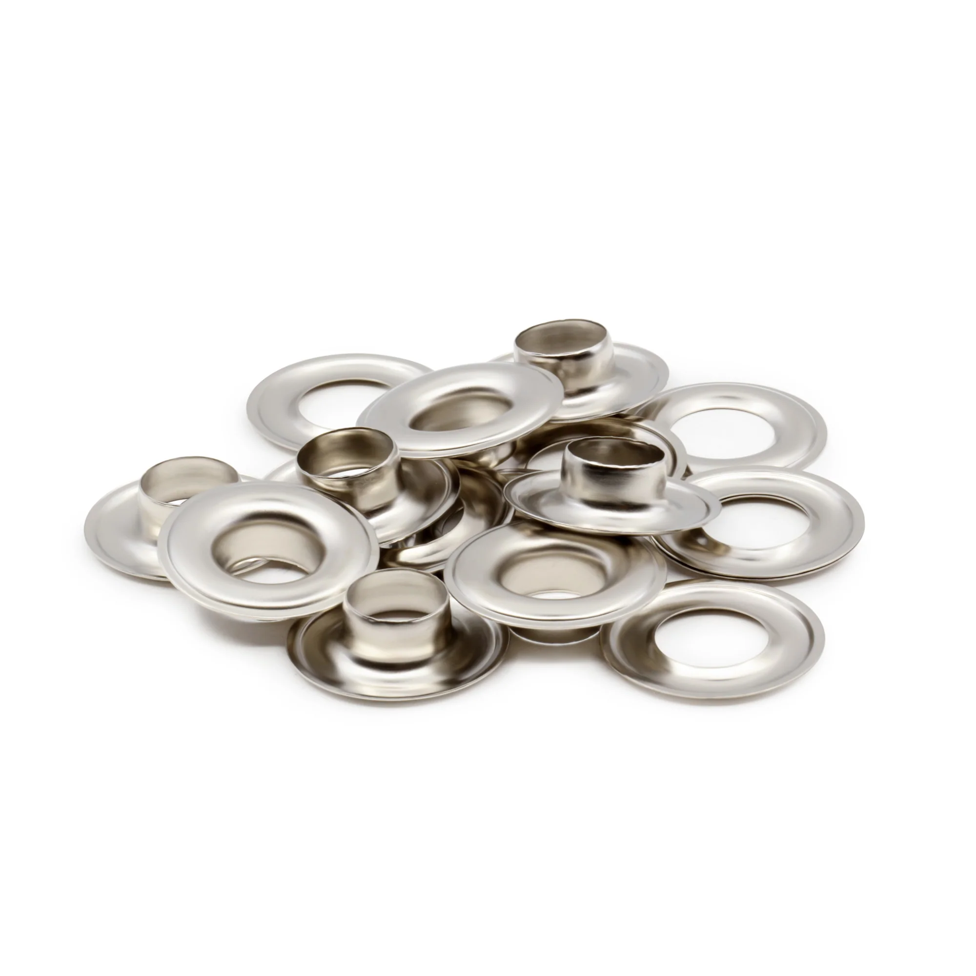 3/8" Grommets, 8 pc, Nickel - Image 5
