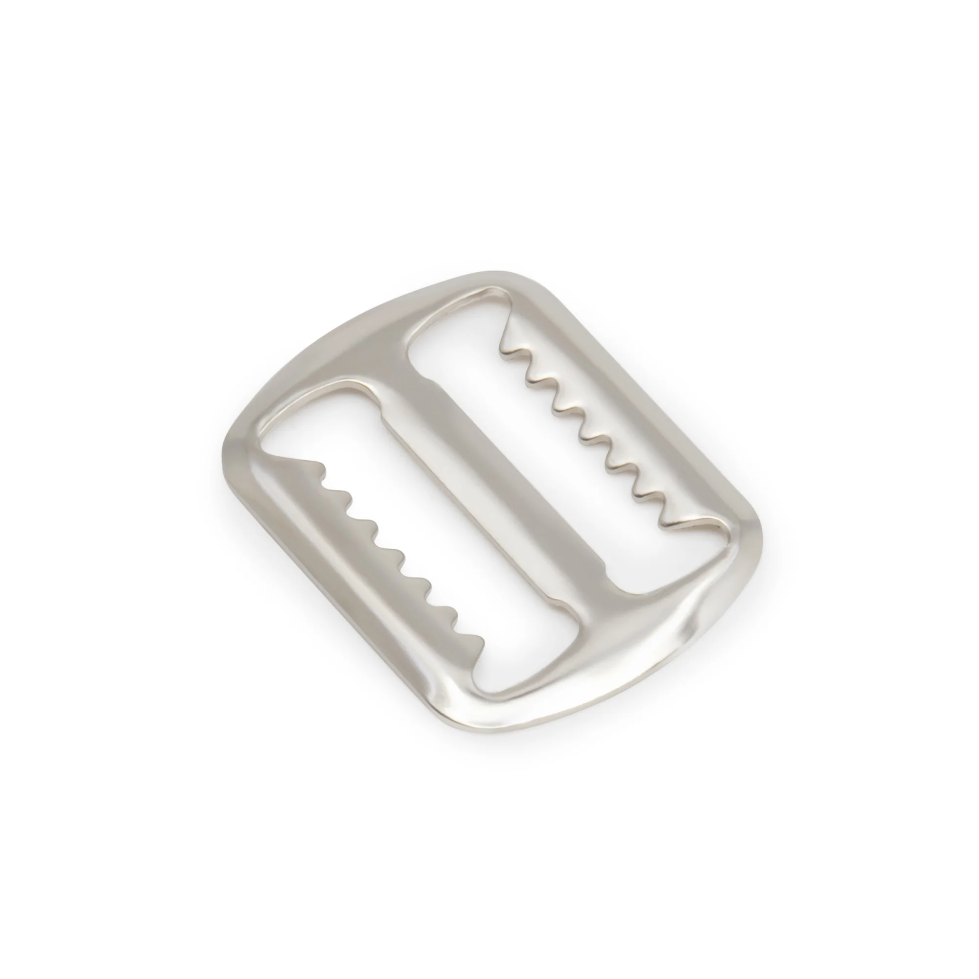 3/4" Vest Buckles, Nickel, 2 pc - Image 2