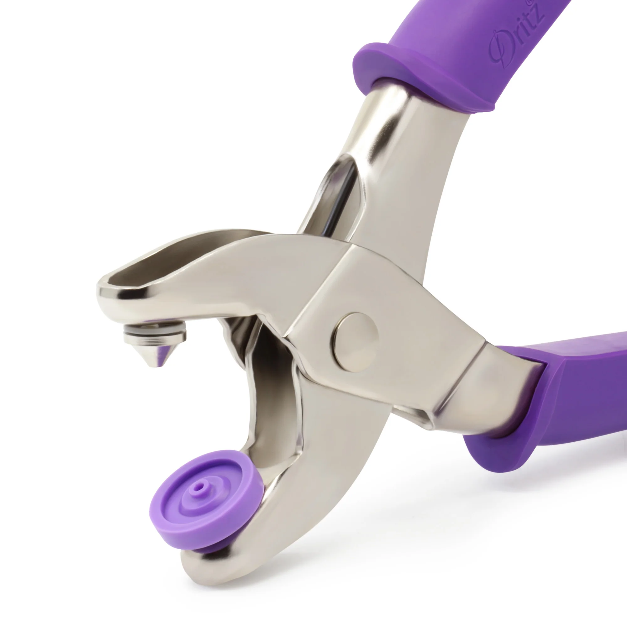 Heavy Duty Snap Pliers for 5/8" Snaps, Purple - Image 3