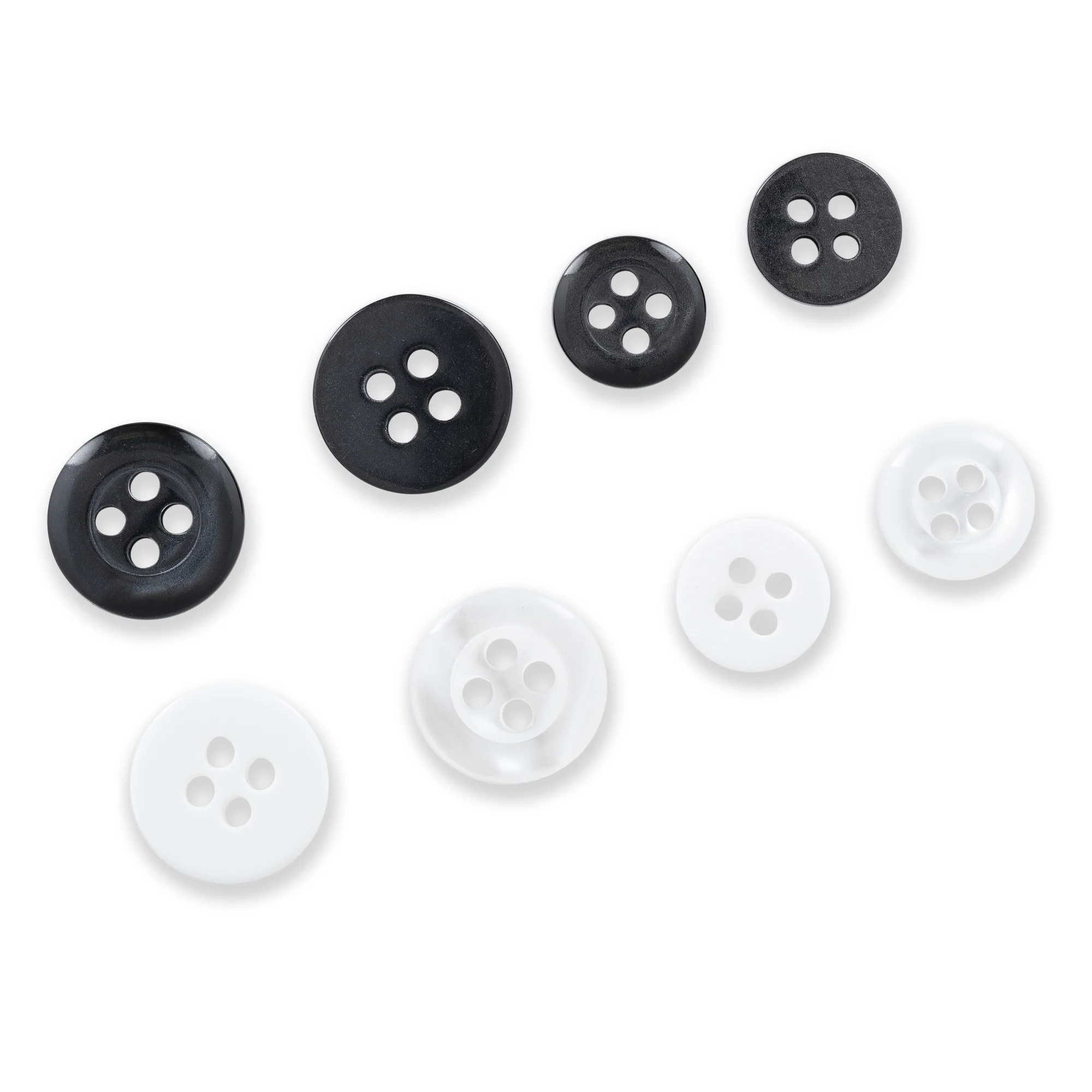 Shirt Buttons, Assorted, 9 & 11mm, 20 PC - Image 3