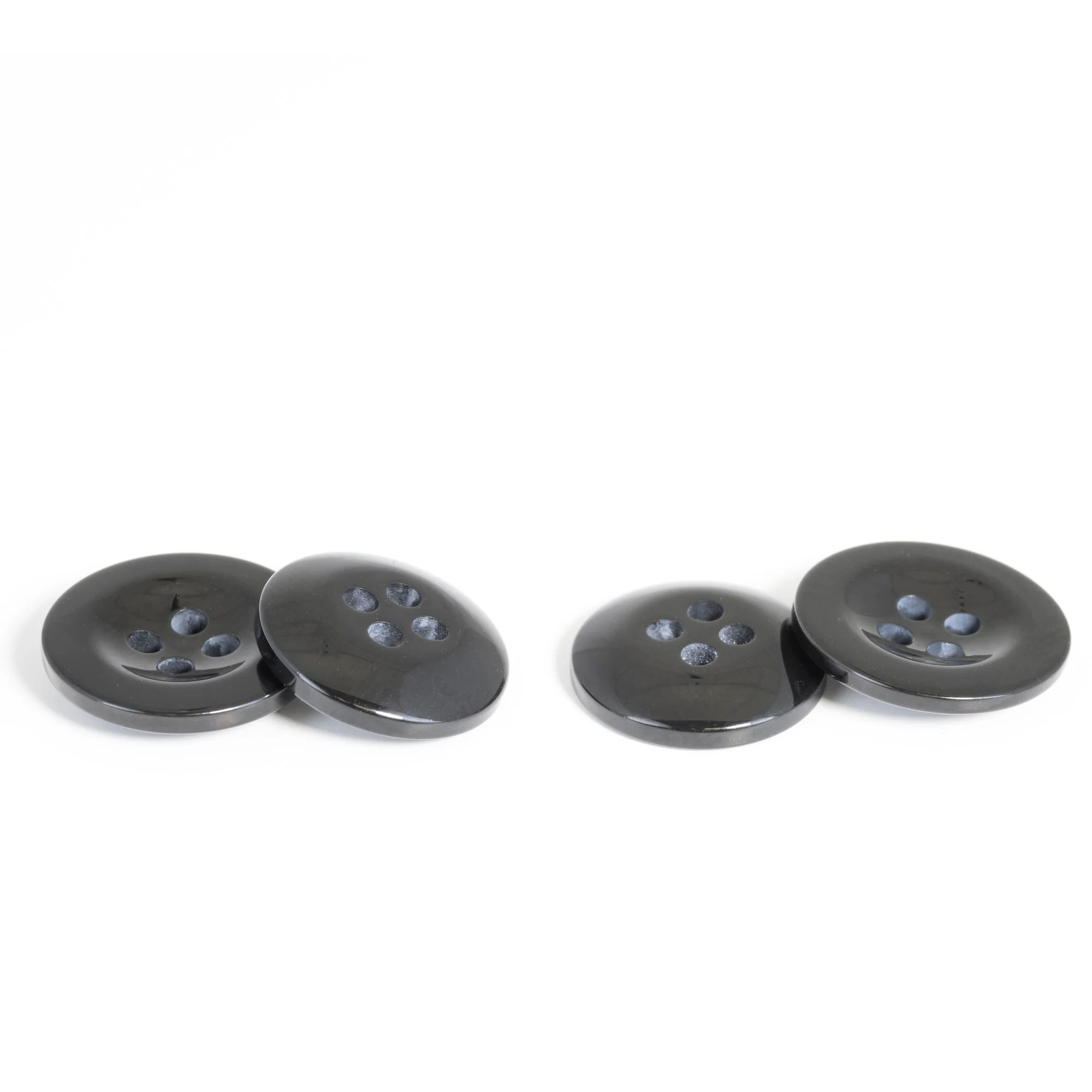 Waistband Buttons, Black, 15 &17mm, 10 PC - Image 3