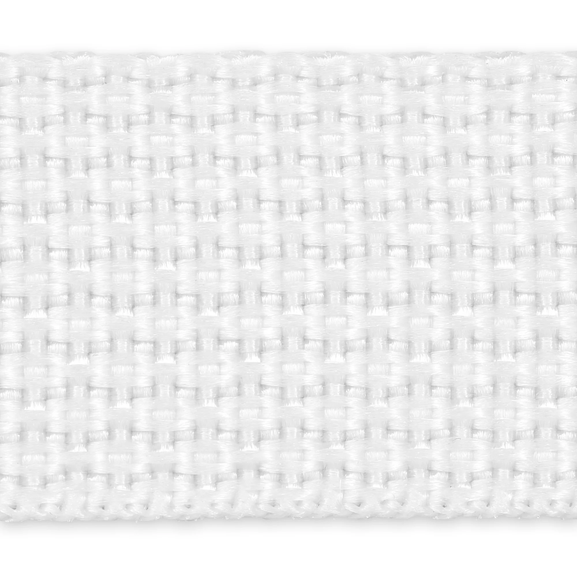 1" Polypro Belting & Strapping, White, 2 yd - Image 2