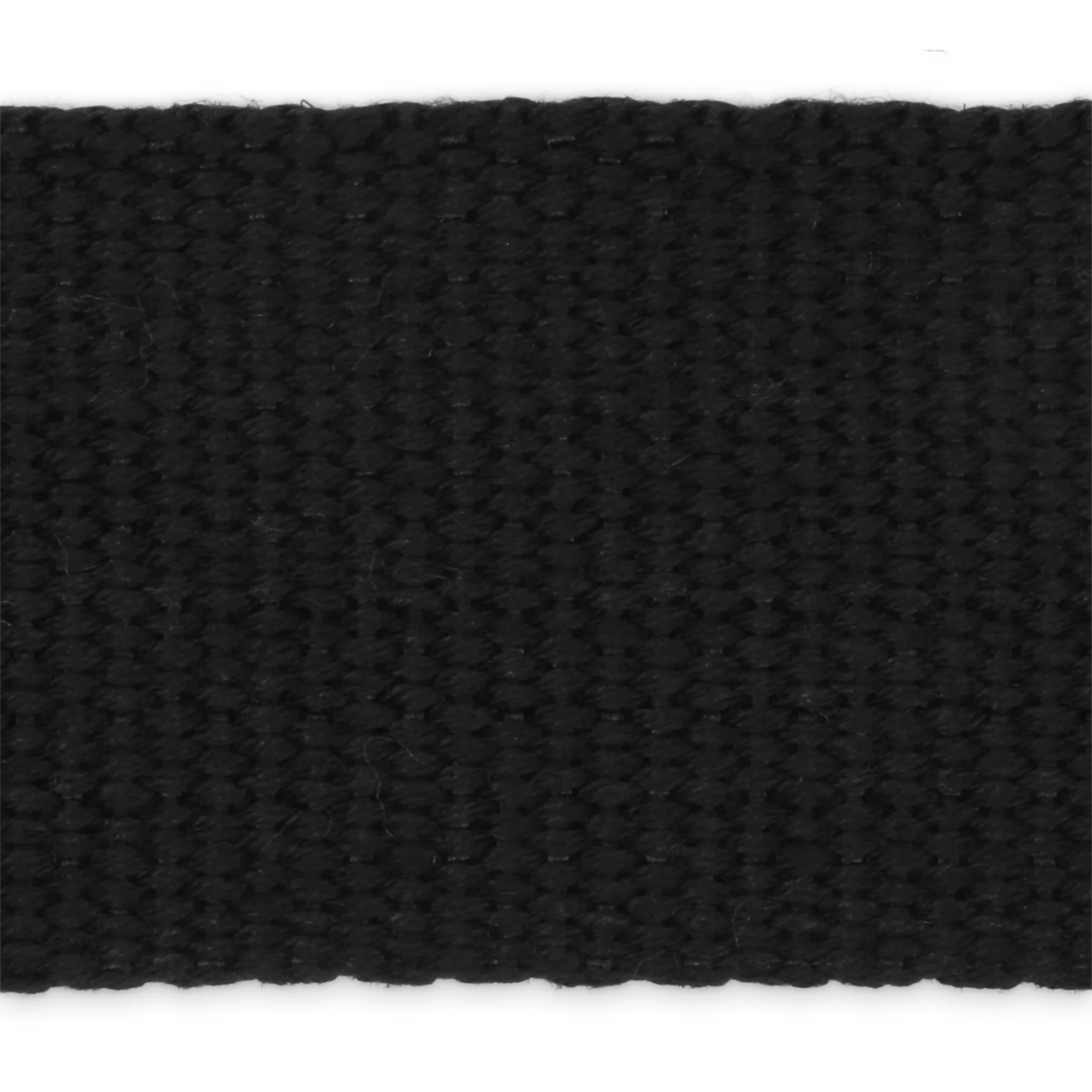 1-1/2" Polyester Belting & Strapping, Black, 2 yd - Image 2
