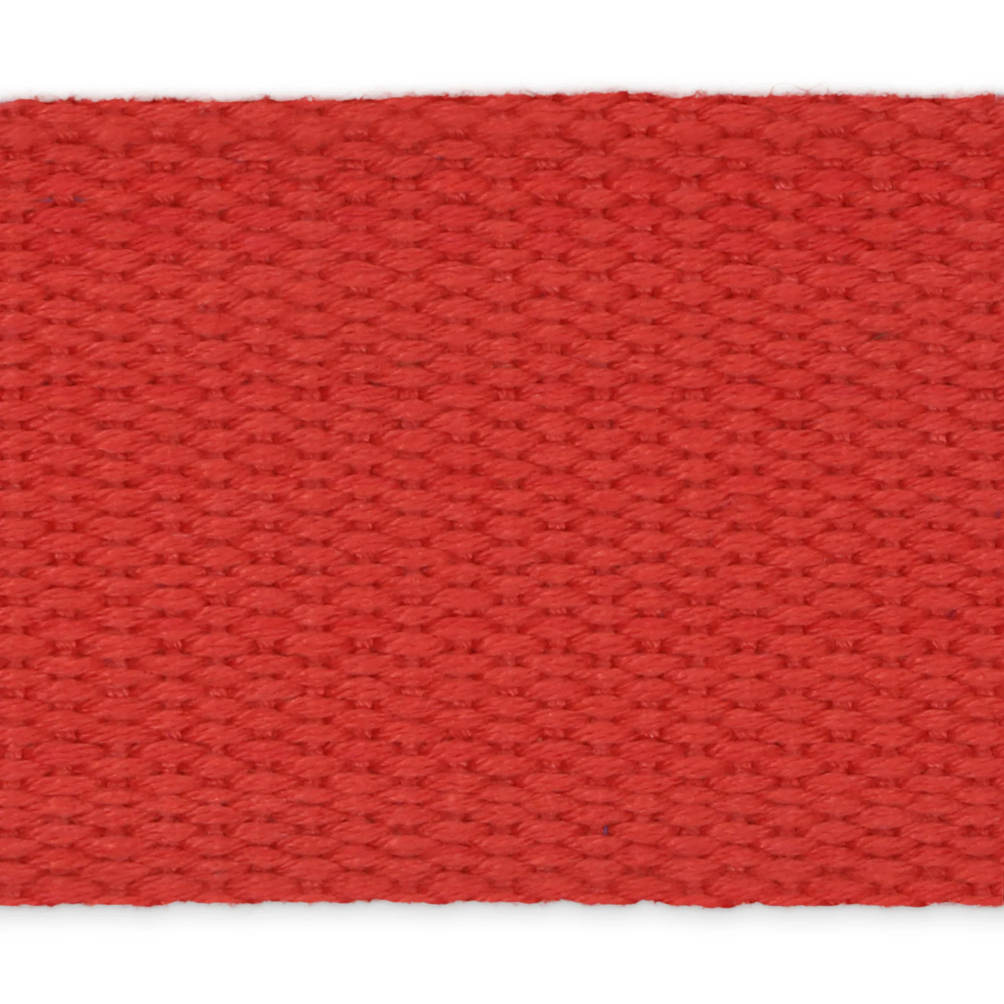 1-1/2" Polyester Belting & Strapping, Red, 2 yd - Image 2