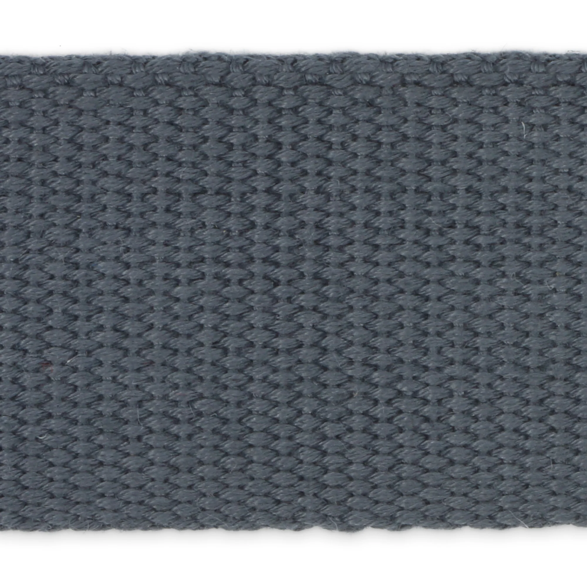 1-1/2" Polyester Belting & Strapping, Charcoal, 2 yd - Image 2