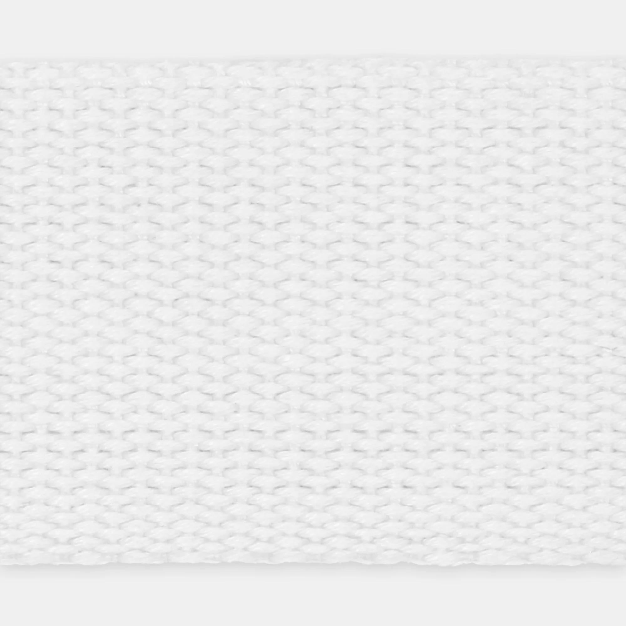1-1/2" Polyester Belting & Strapping, White, 2 yd - Image 2